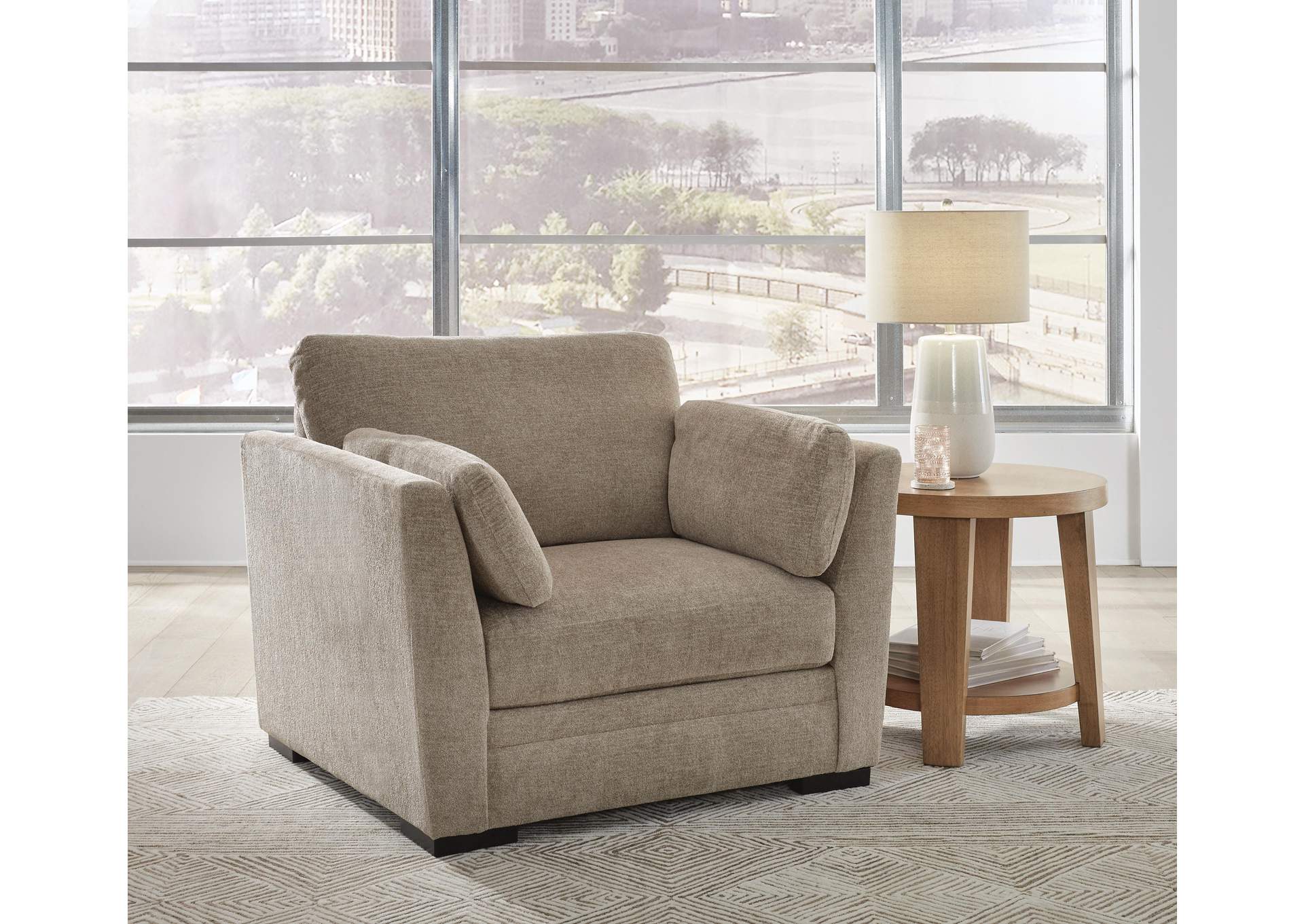 Kimbridge Chair and Ottoman image 8