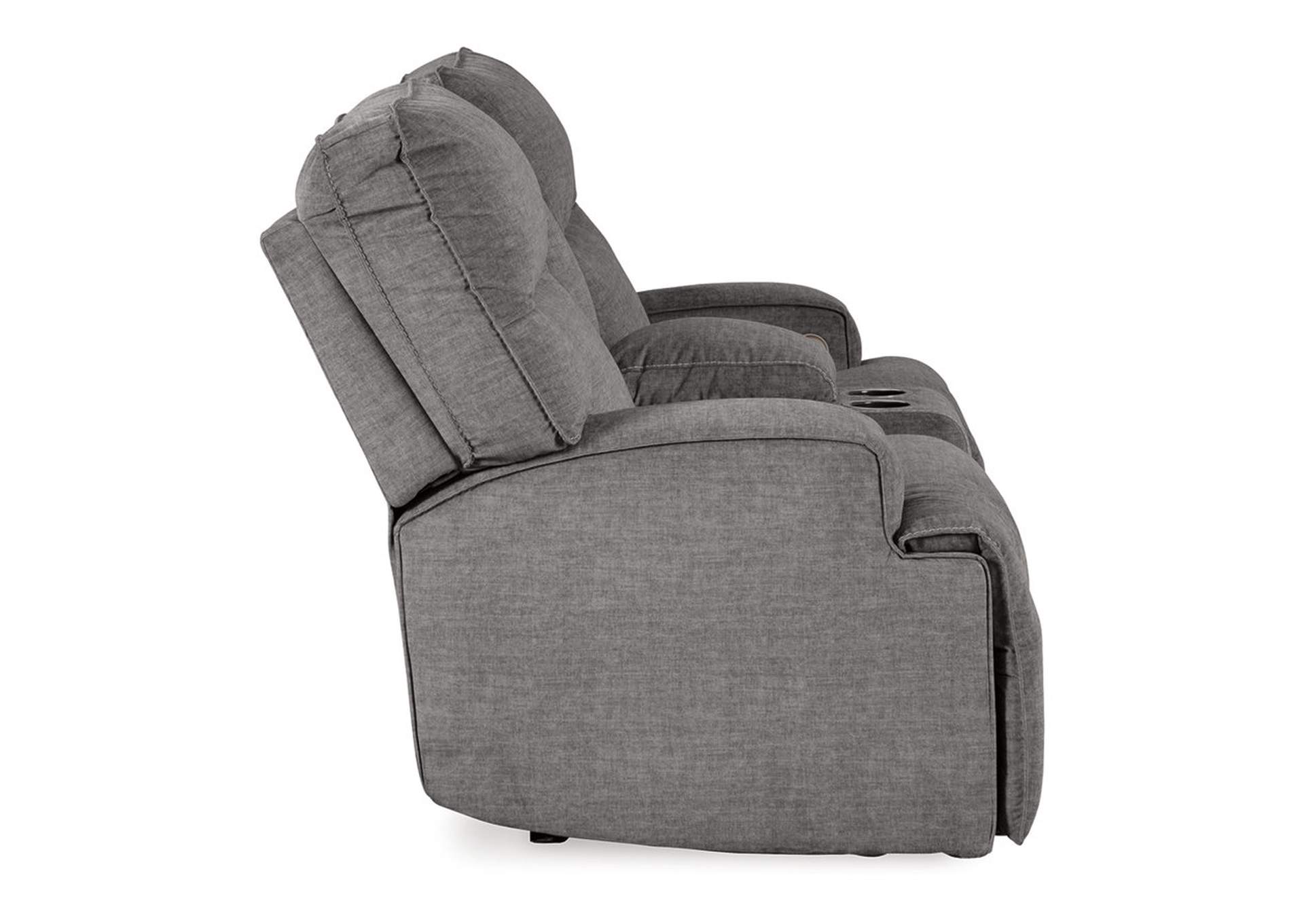 Coombs Power Reclining Loveseat with Console