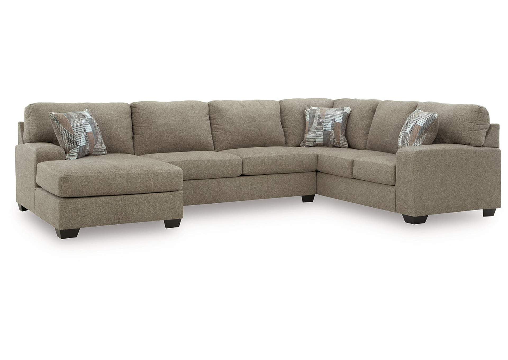 Newellen 3-Piece Sleeper Sectional with Chaise image 1