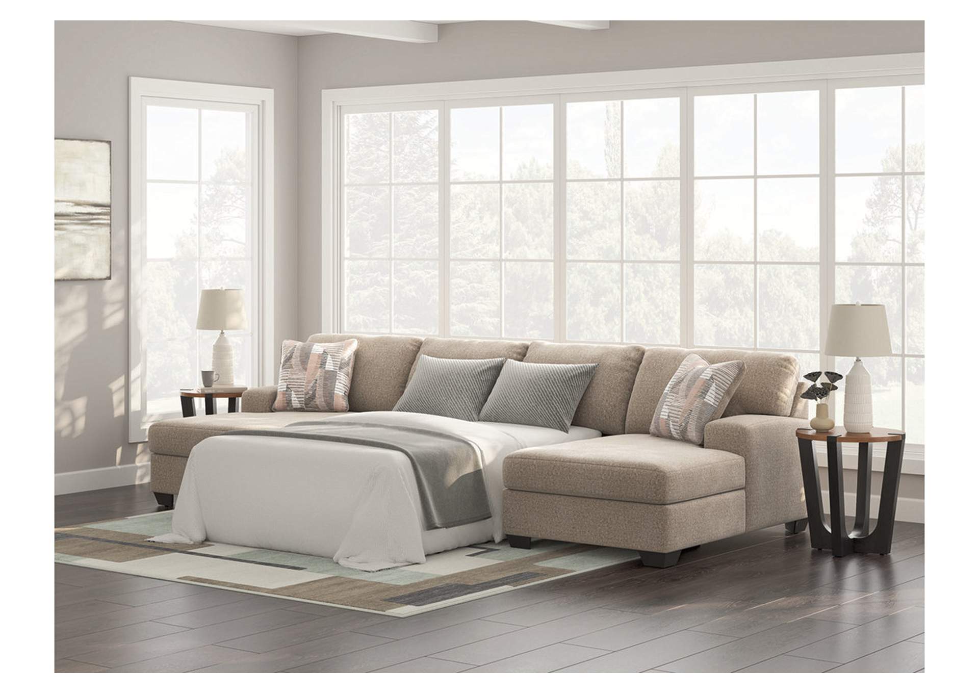 Seyler Lane 3-Piece Sectional with Double Chaise image 2
