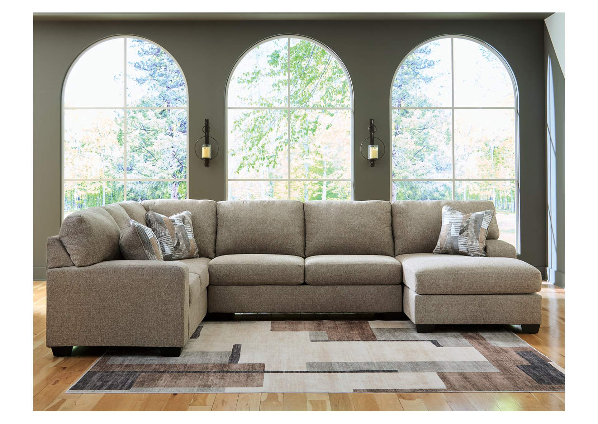 Newellen 3-Piece Sectional with Chaise image 2