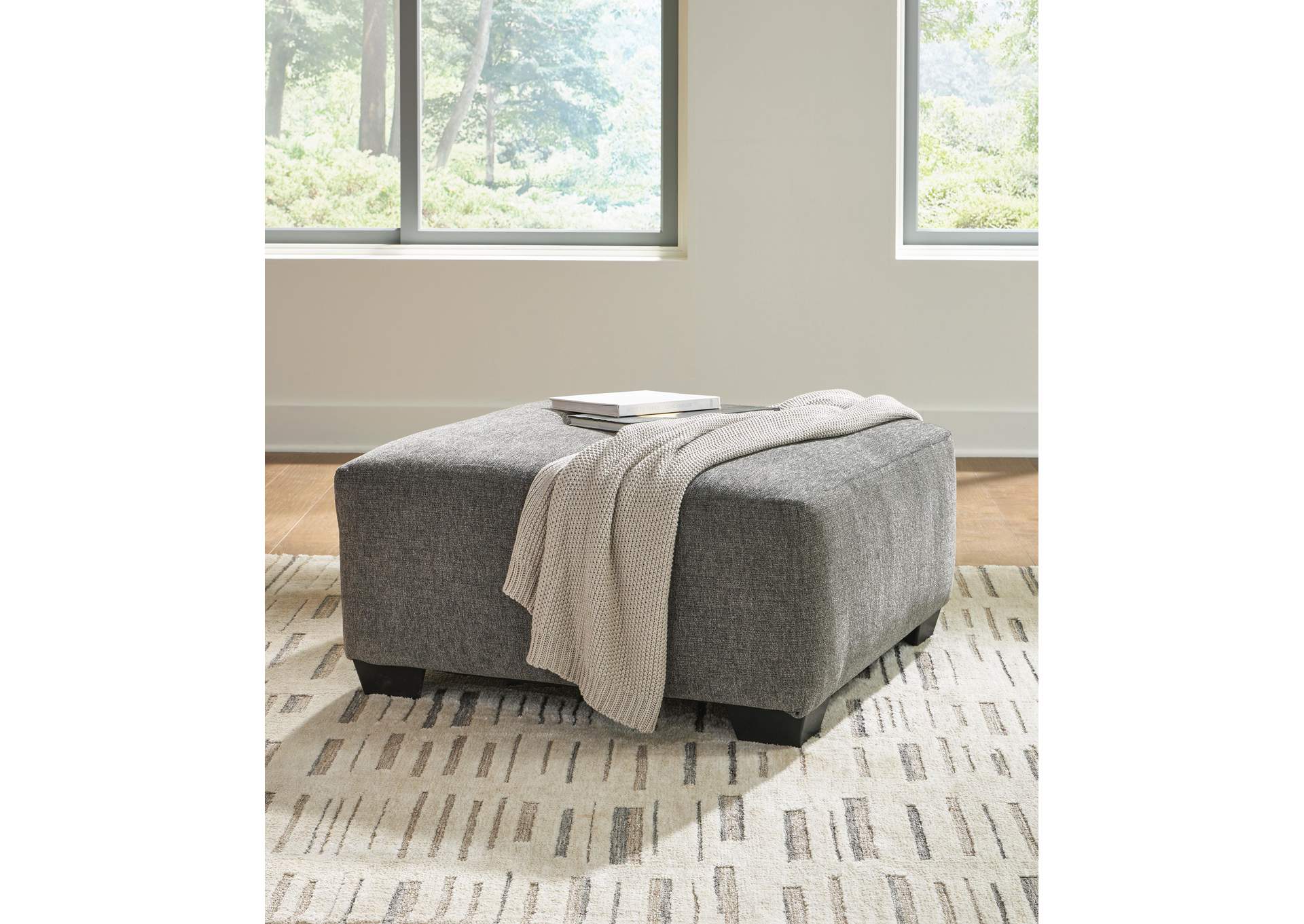 Clarington 3-Piece Sectional and Oversized Ottoman image 10