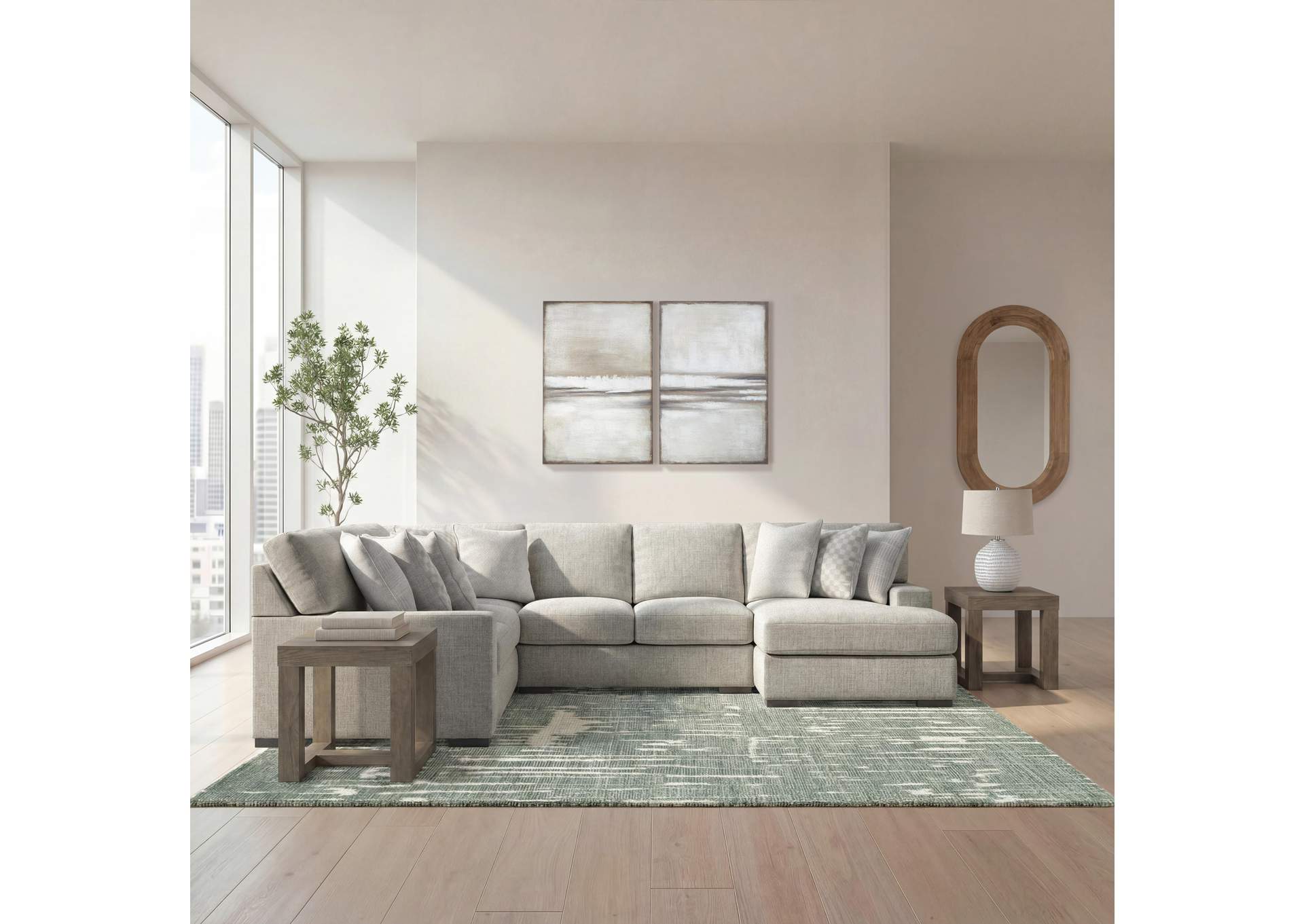Larce 6-Piece Sectional with Chaise image 4