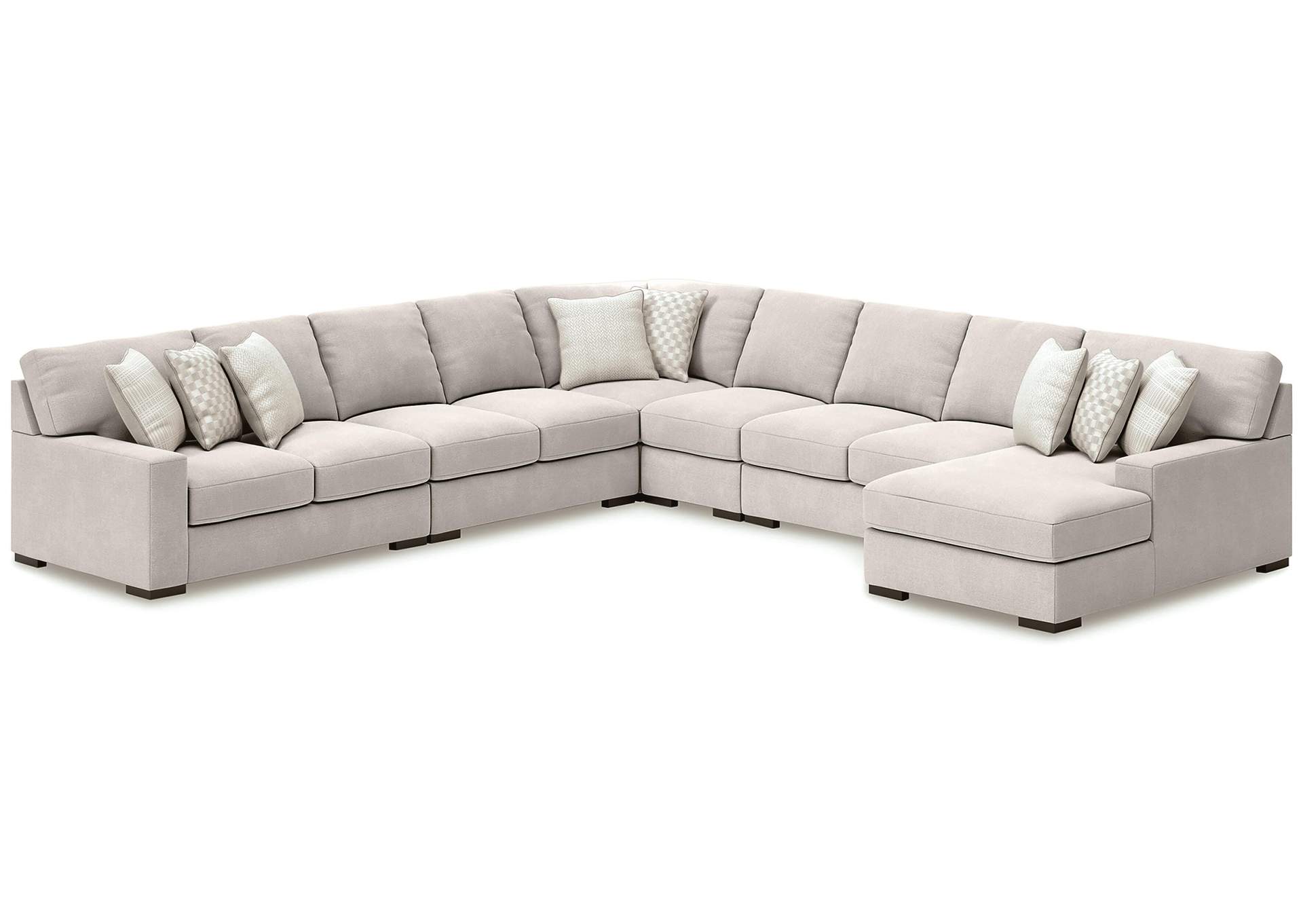 Larce 6-Piece Sectional with Chaise image 1