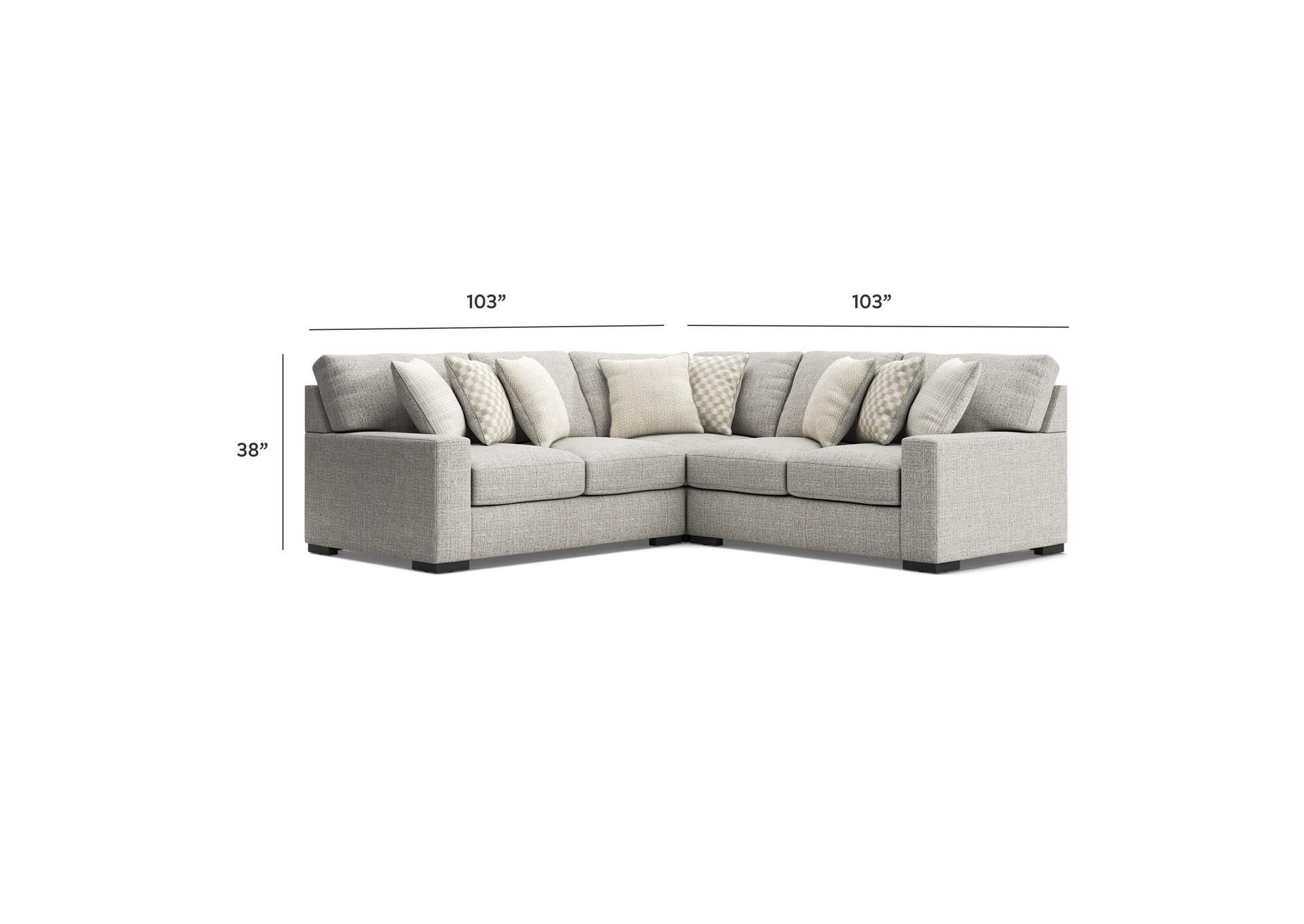 Larce 3-Piece Sectional image 5
