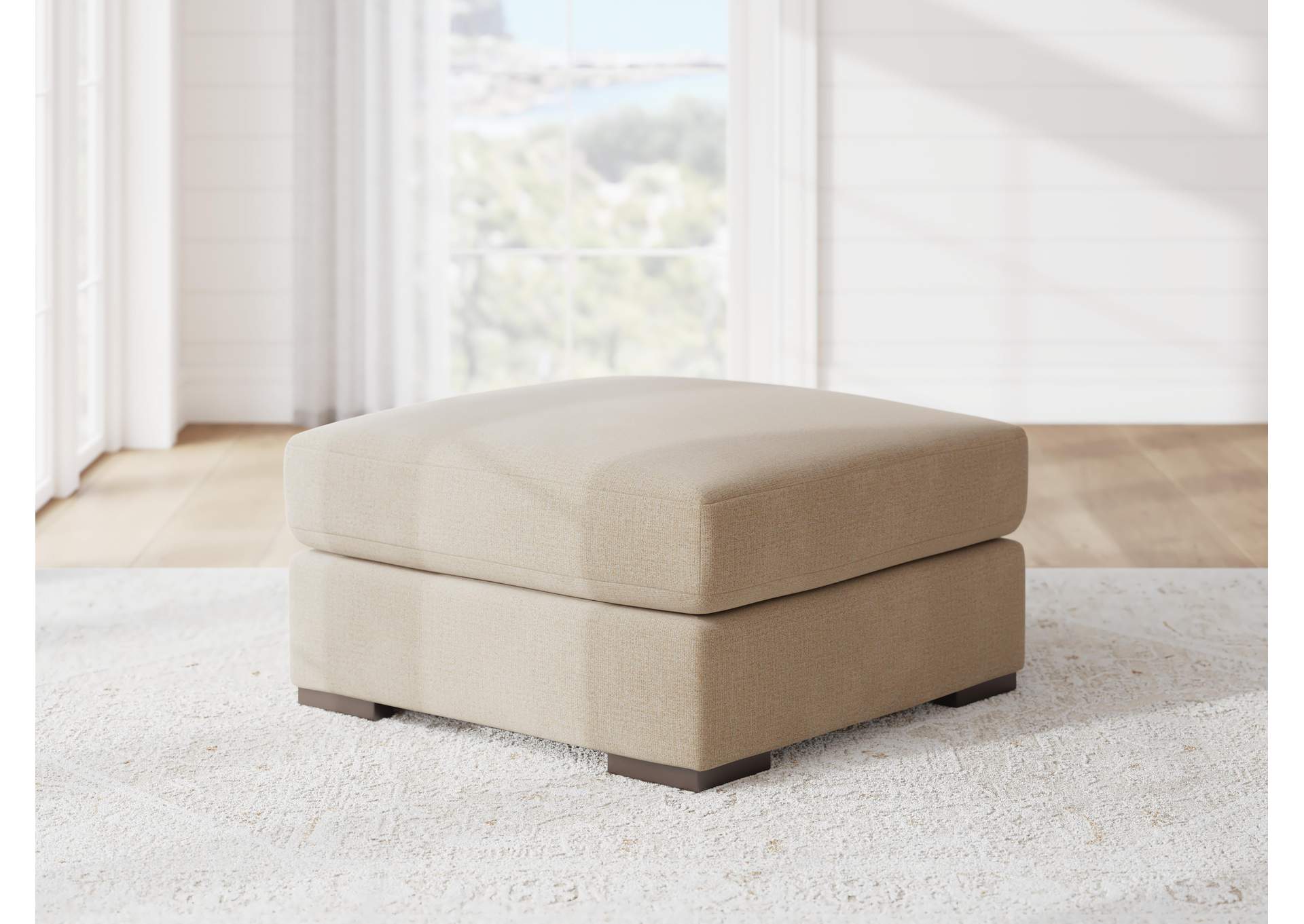 Larce Oversized Accent Ottoman image 6