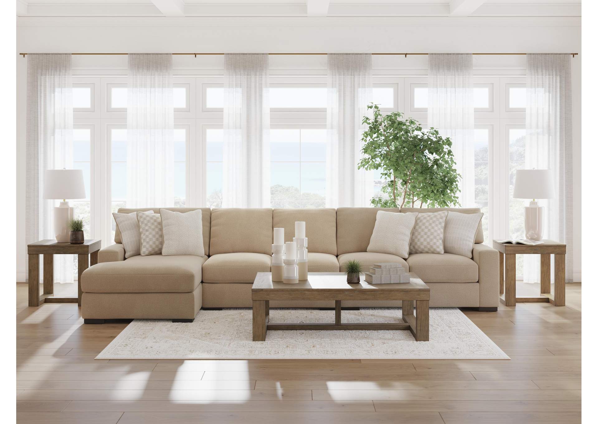 Larce 3-Piece Sectional with Chaise image 2