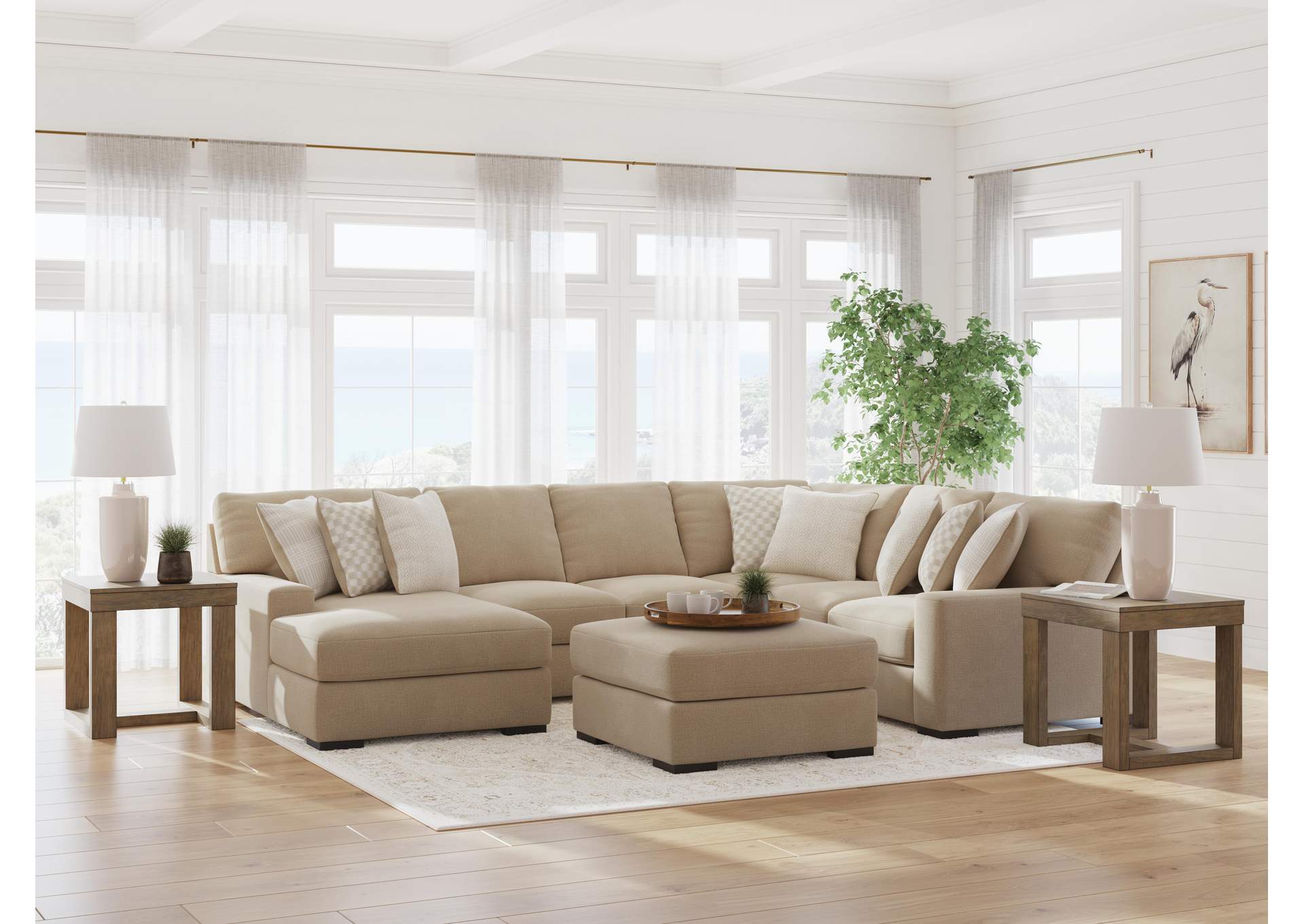 Larce 4-Piece Sectional with Chaise image 3