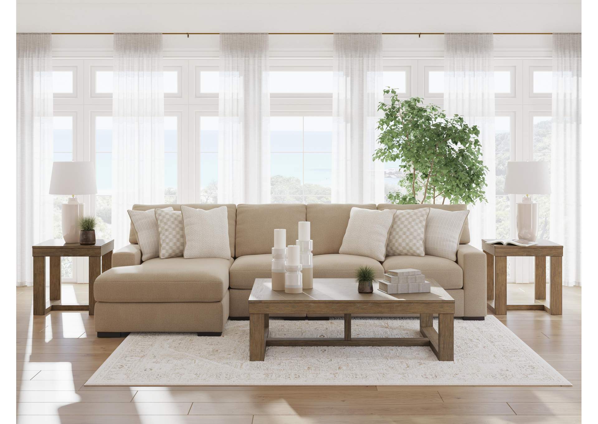 Larce 3-Piece Sectional with Chaise image 2