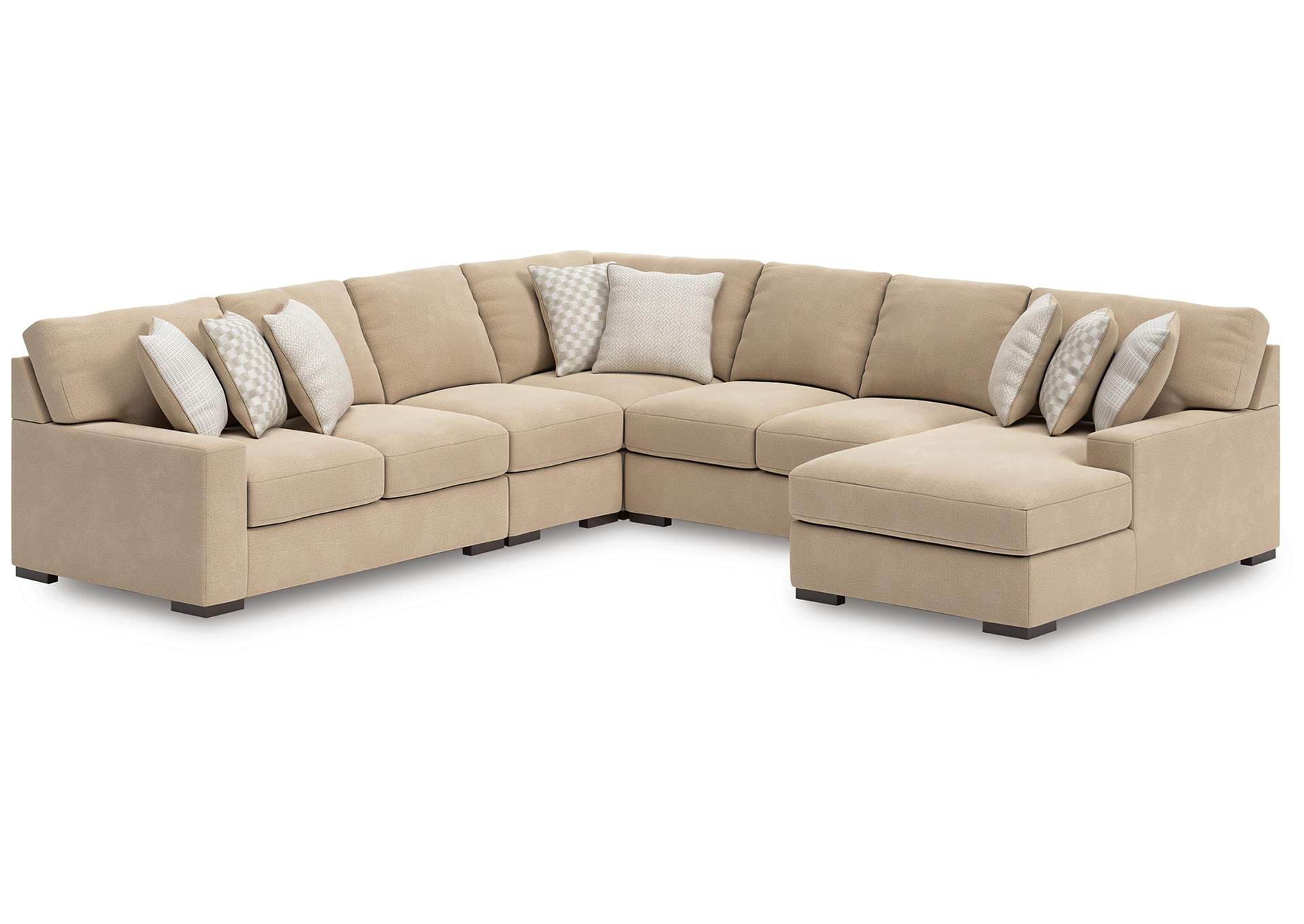 Larce 5-Piece Sectional with Chaise image 1