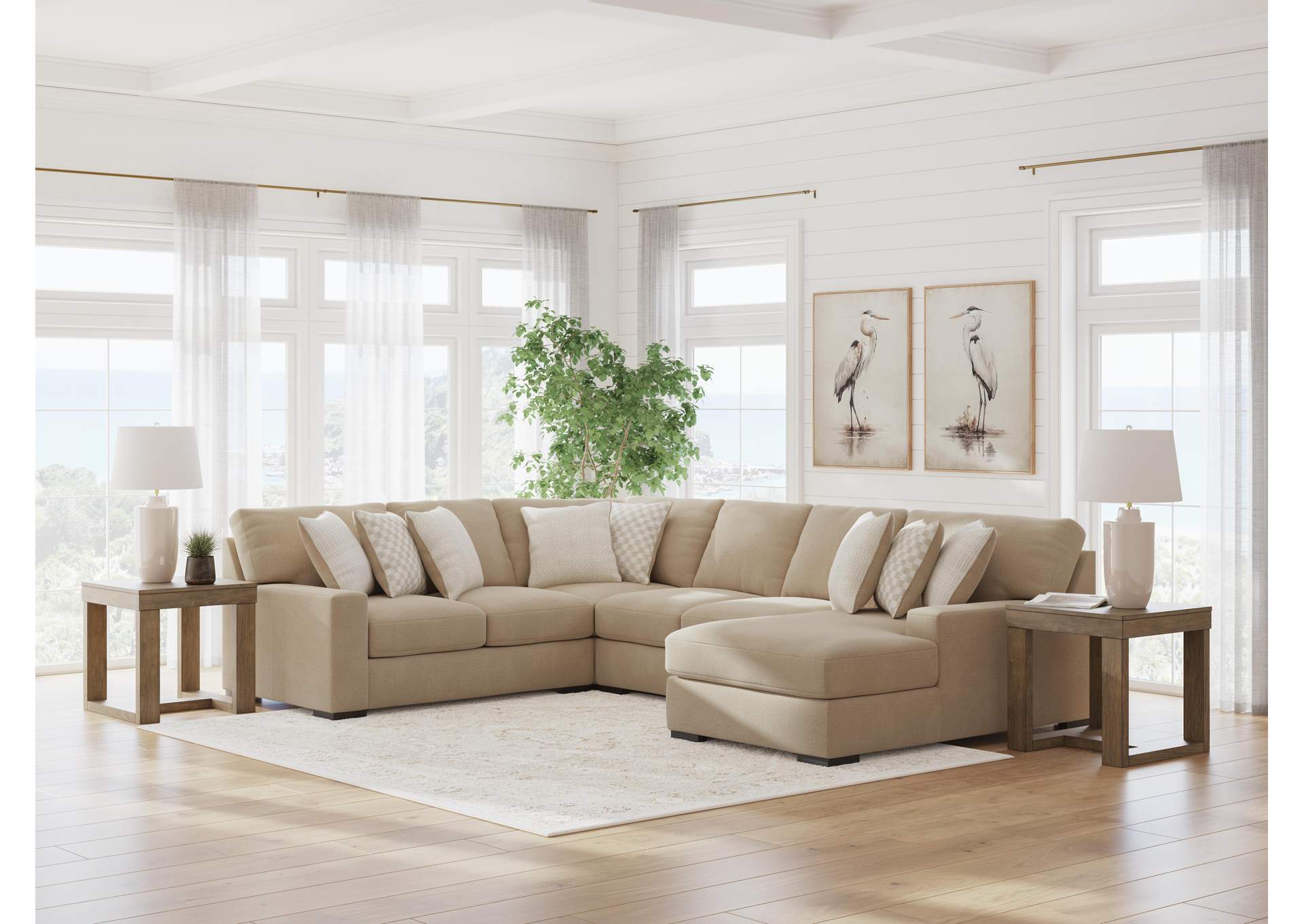 Larce 4-Piece Sectional with Chaise image 3