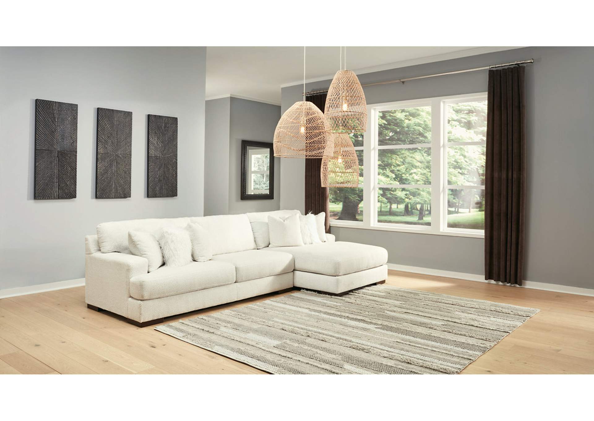 Zada 2-Piece Sectional with Chaise image 2