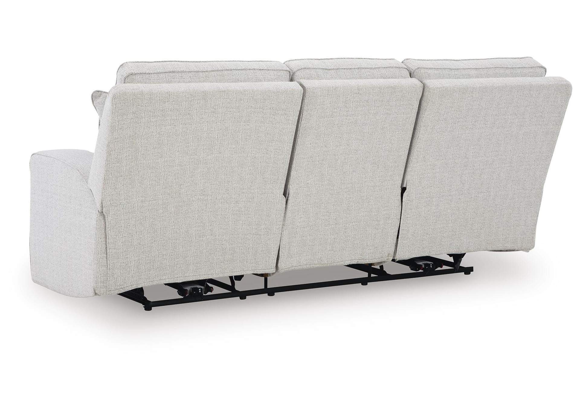 Jasperson Next-Gen Nuvella™ Performance Fabric Dual Power Sofa