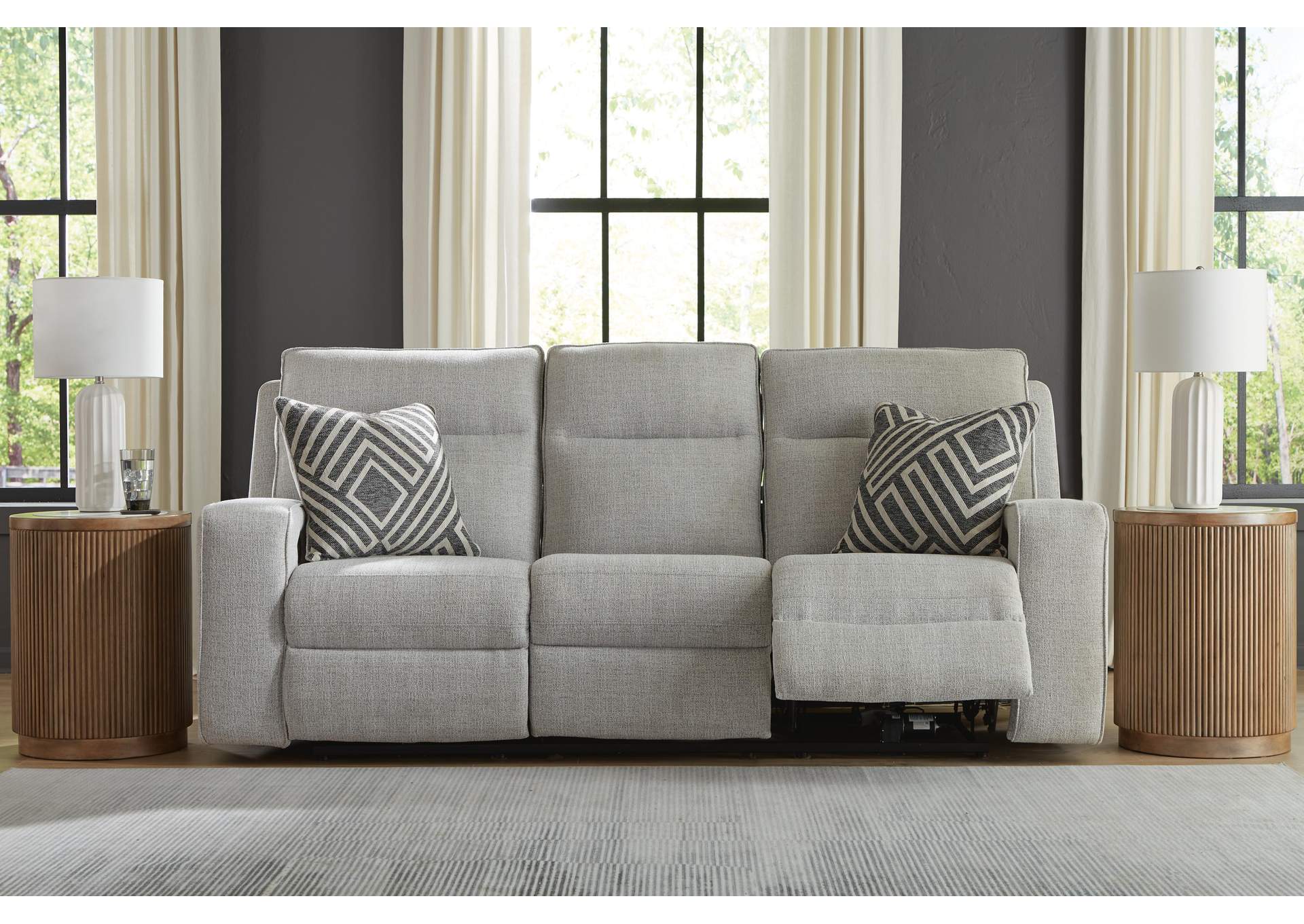 Jasperson Next-Gen Nuvella™ Performance Fabric Dual Power Sofa, Loveseat and Recliner image 6