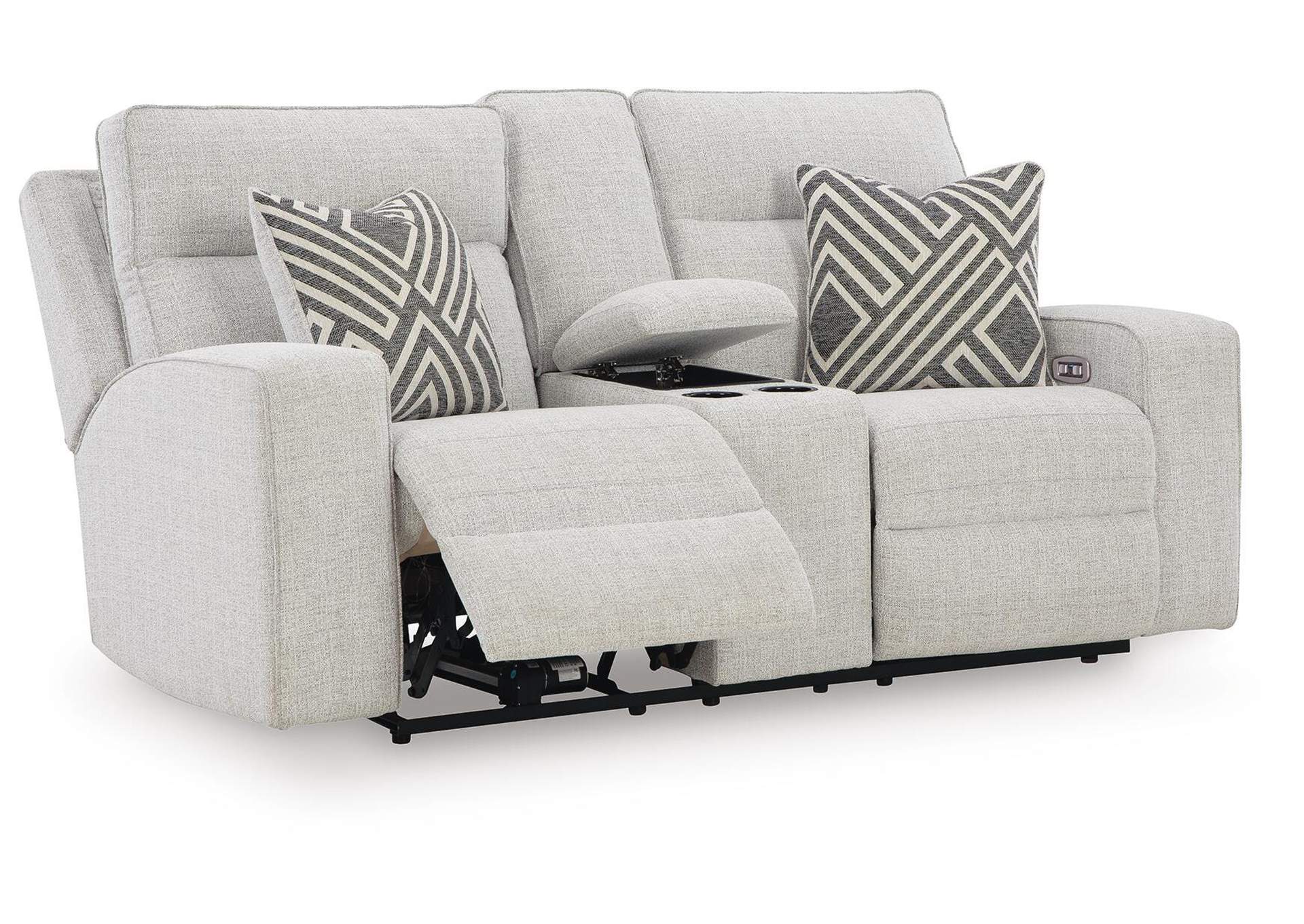 Jasperson Next-Gen Nuvella™ Performance Fabric Dual Power Sofa, Loveseat and Recliner image 10