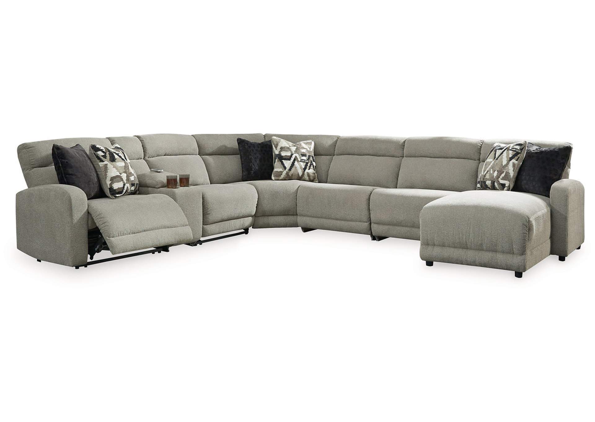 Colleyville 7-Piece Power Reclining Sectional with Chaise image 1