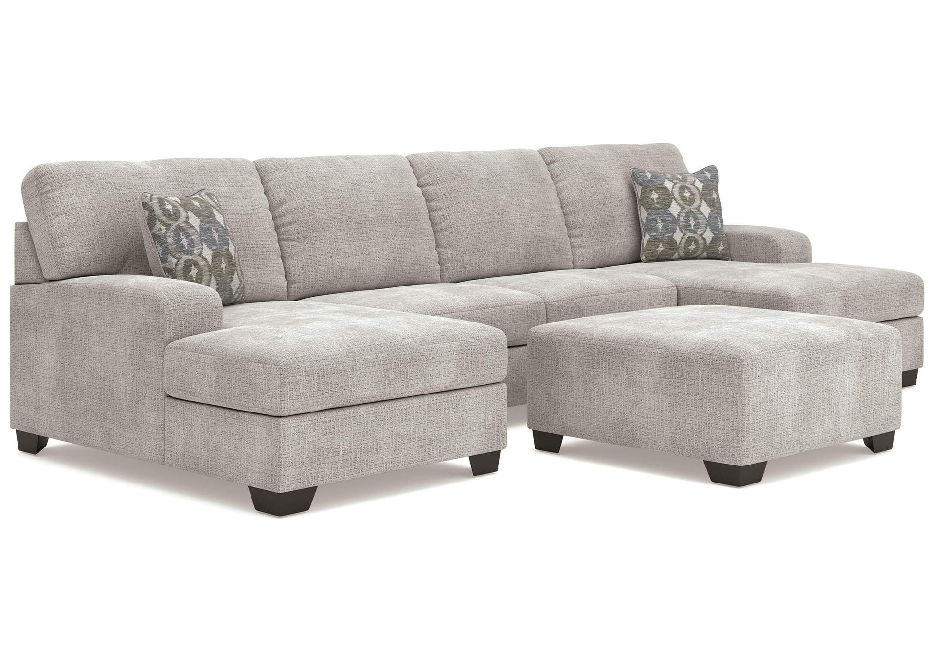 Rodington 3-Piece Sectional with Ottoman image 1