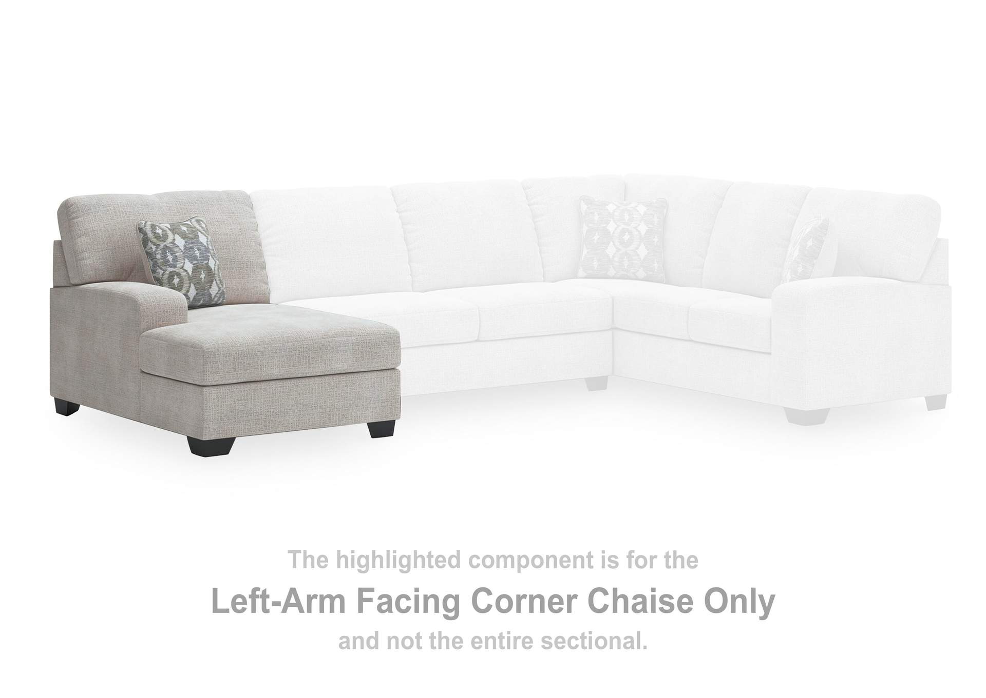 Rodington 3-Piece Sectional with Chaise image 6