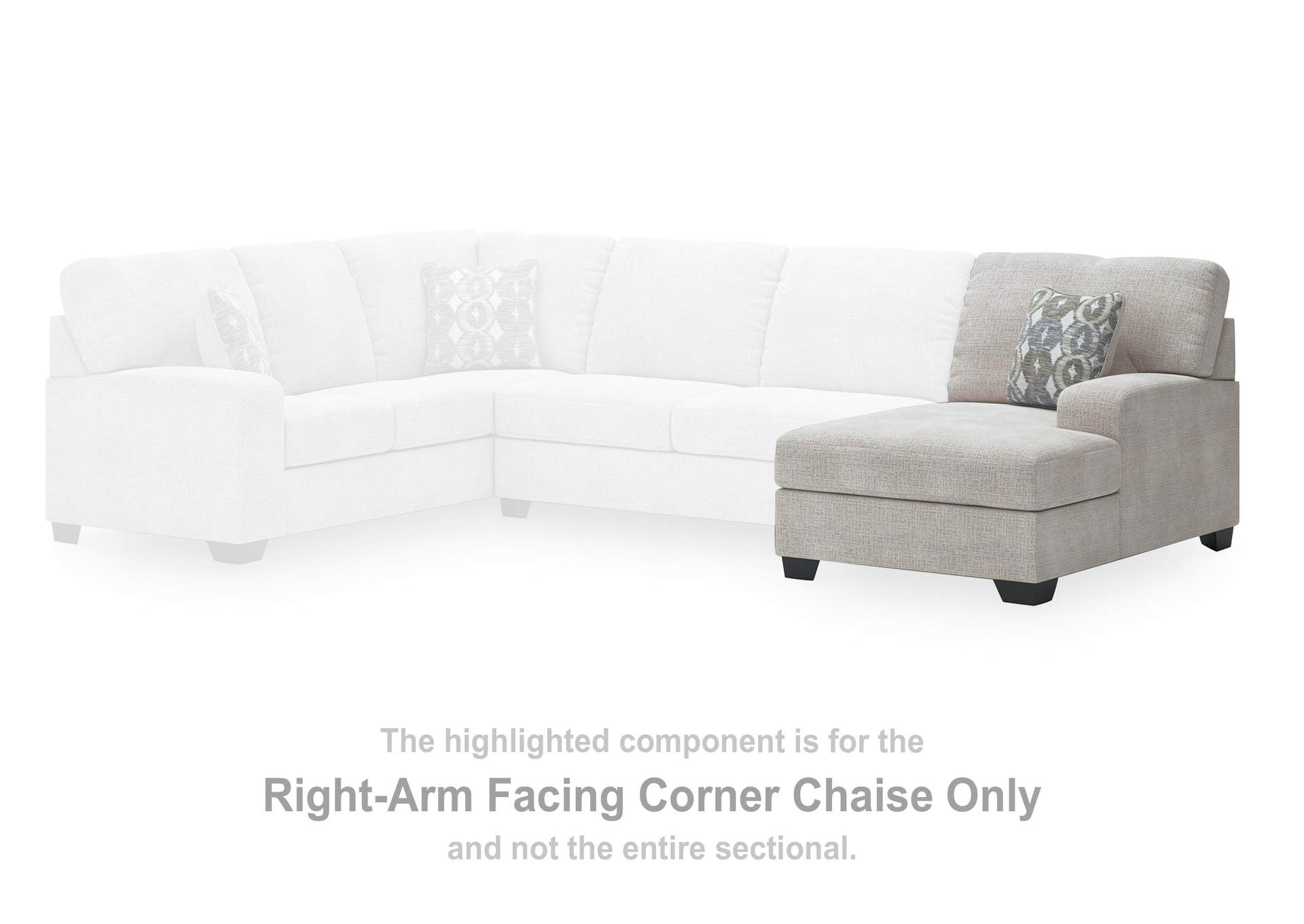 Rodington 3-Piece Sectional with Chaise image 5