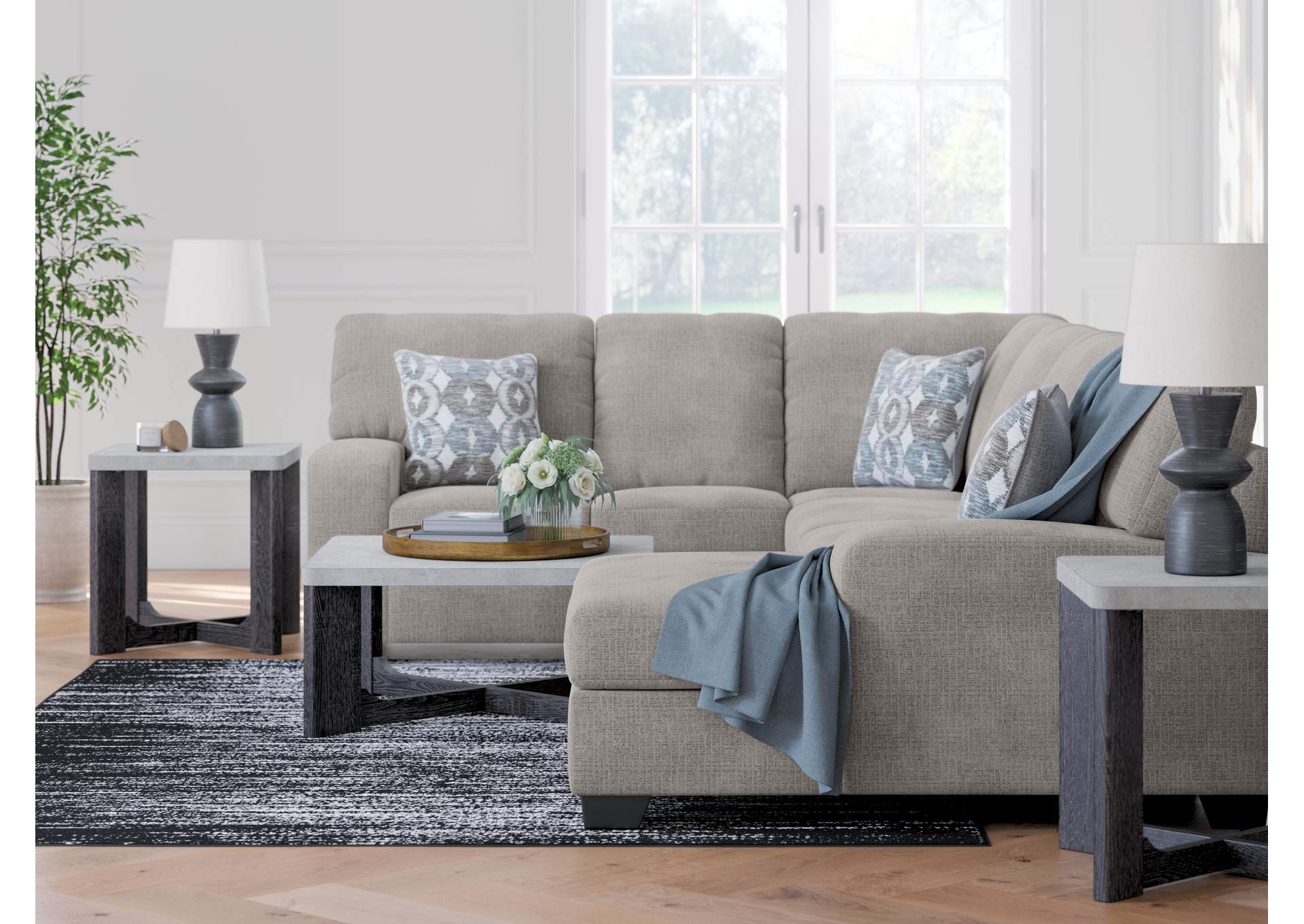 Rodington 3-Piece Sectional with Chaise image 26