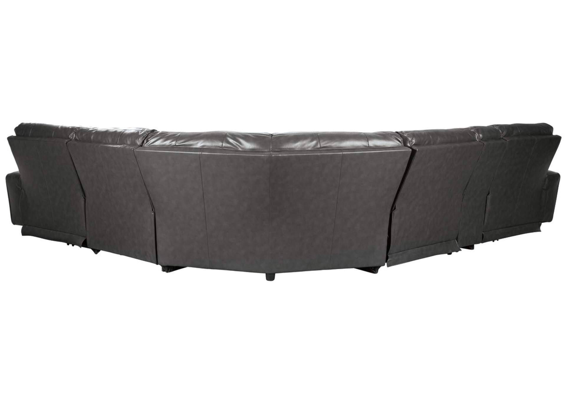 Samperstone 6-Piece Power Reclining Sectional image 6