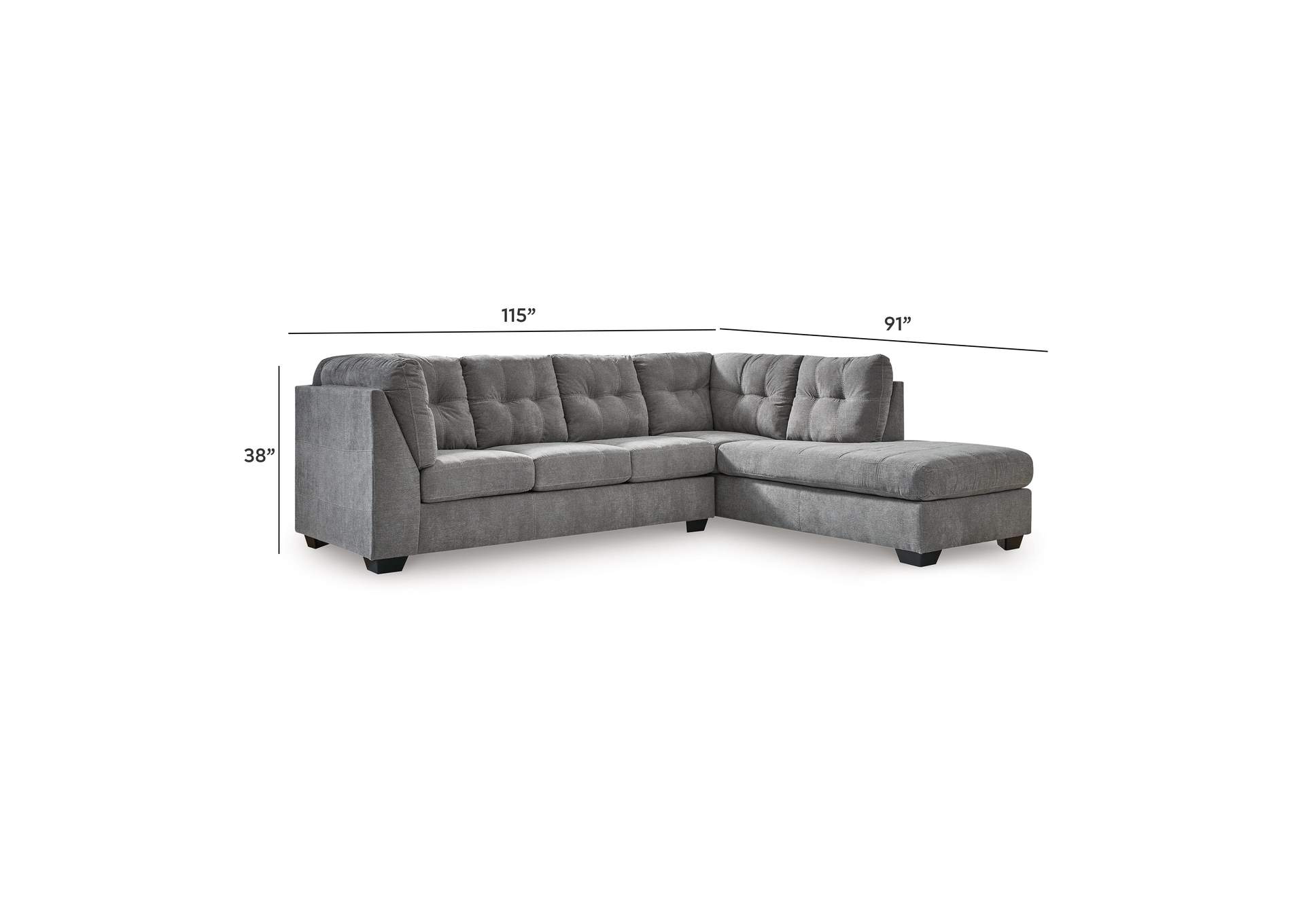 Marleton 2-Piece Sectional with Chaise image 7