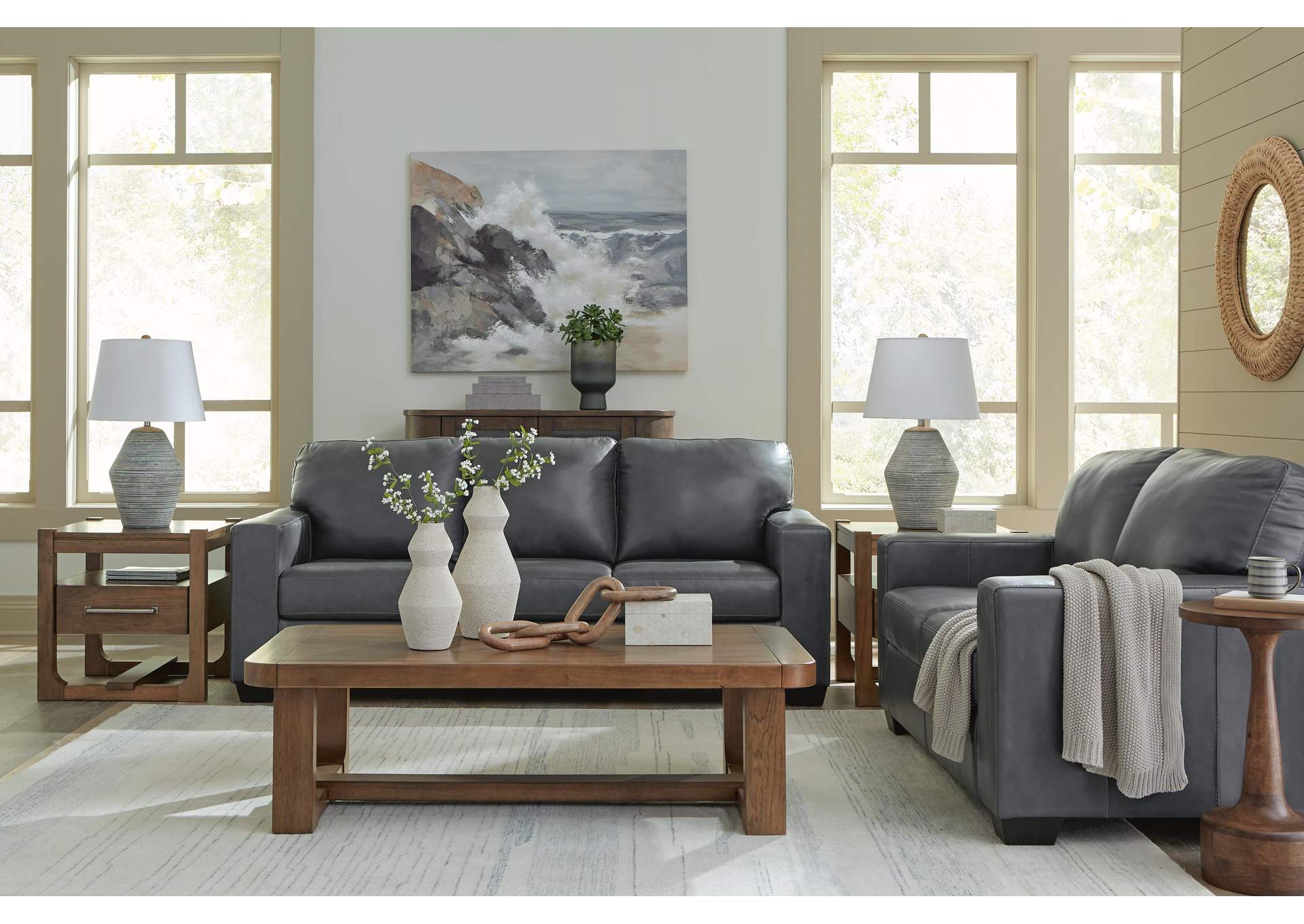 Bolsena Leather Sofa and Loveseat image 11