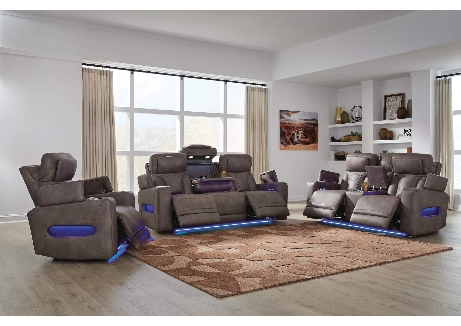 Warrior Peak Sofa, Loveseat and Recliner image 6
