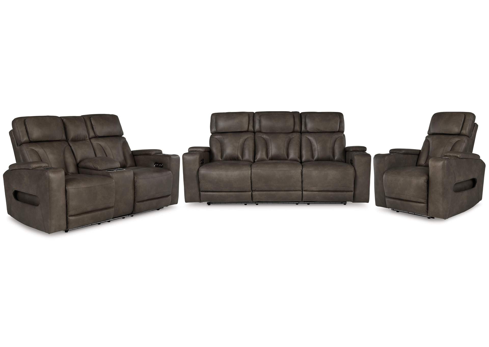 Warrior Peak Sofa, Loveseat and Recliner image 1