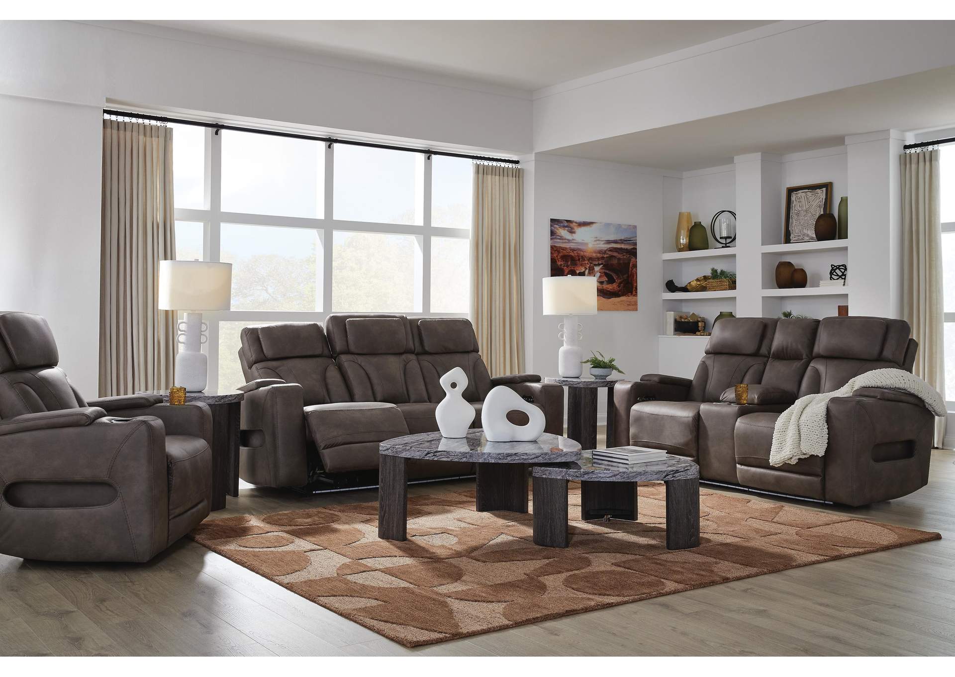 Warrior Peak Sofa, Loveseat and Recliner image 8
