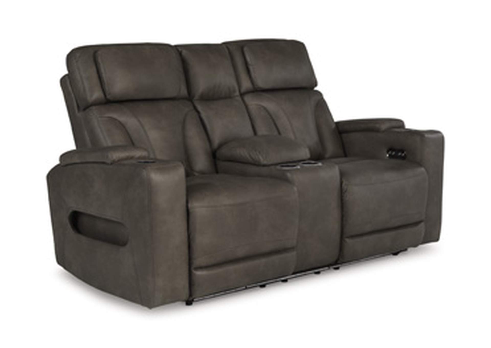 Warrior Peak Power Reclining Loveseat with Console image 14