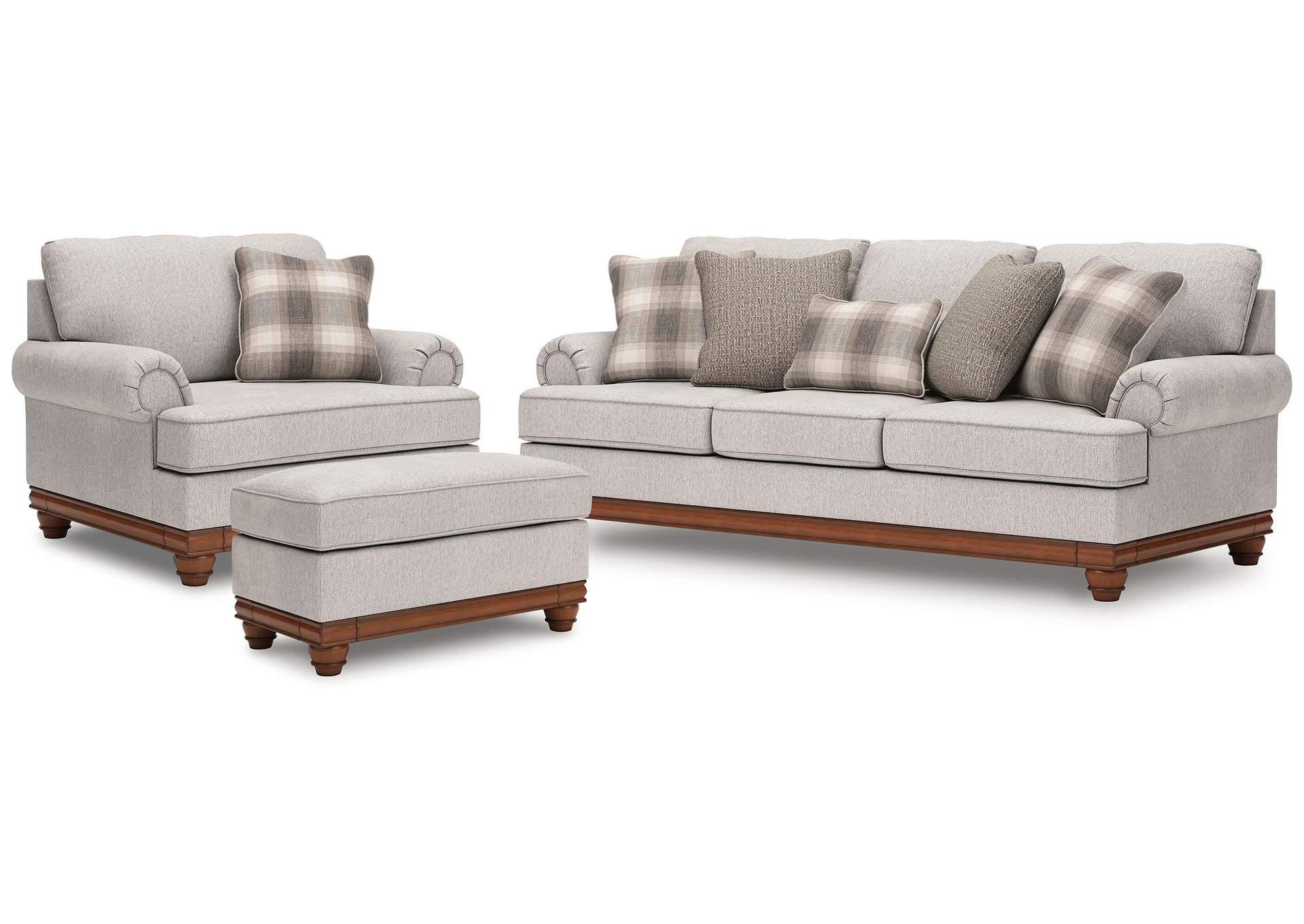 Clearbrooke Sofa, Oversized Chair and Ottoman image 1