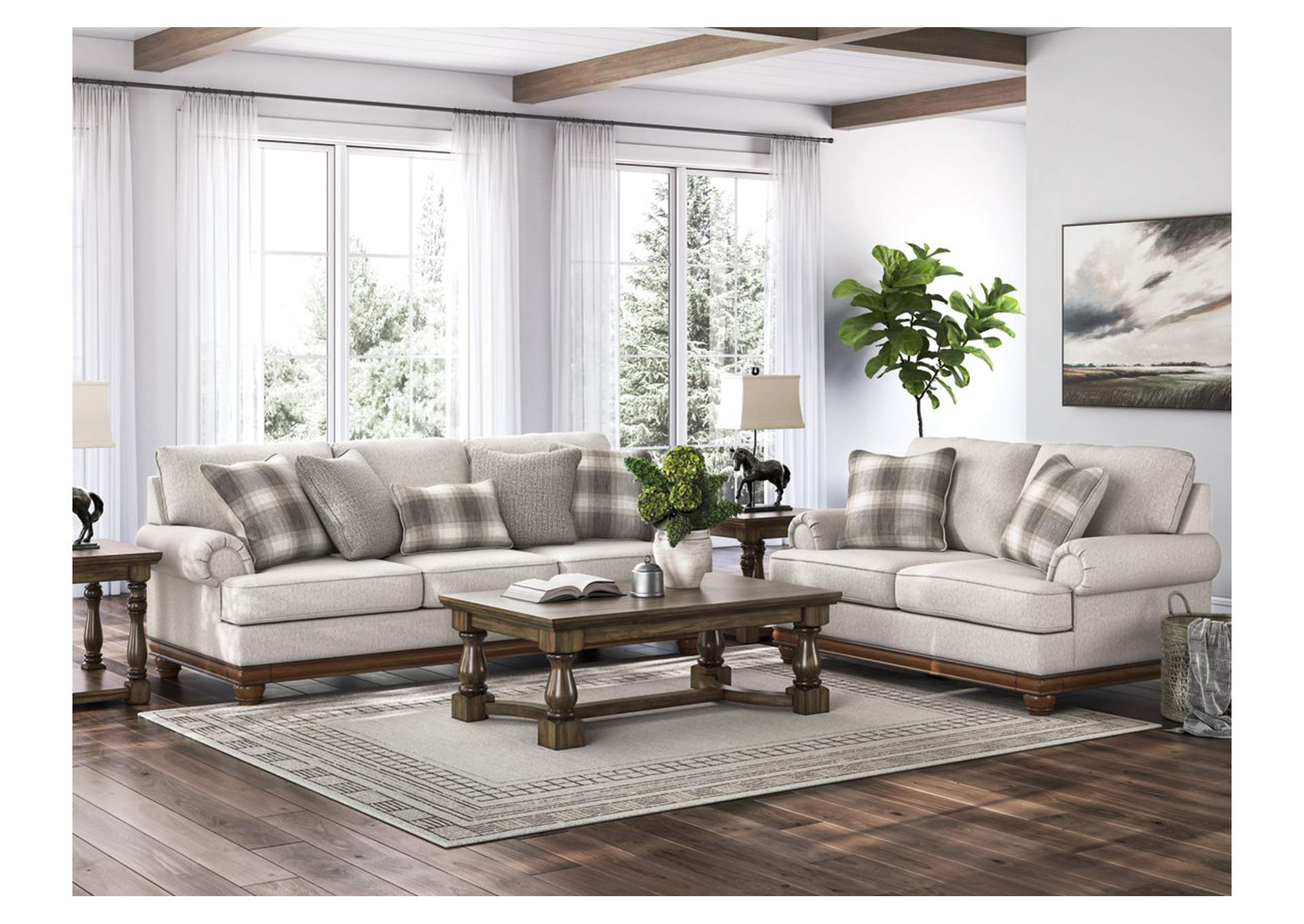 Stoughton Sofa and Loveseat image 2