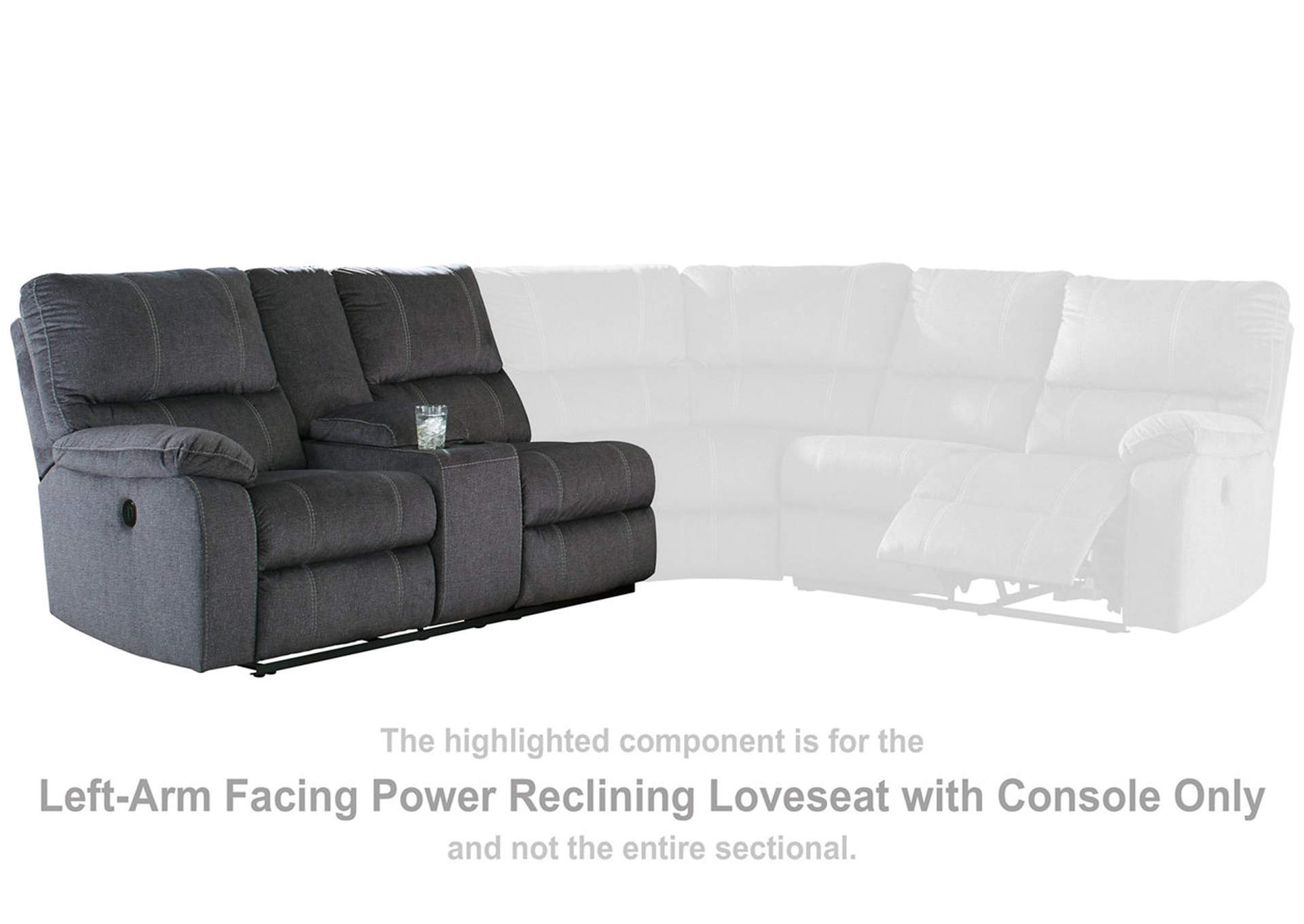Urbino 3Piece Power Reclining Sectional
