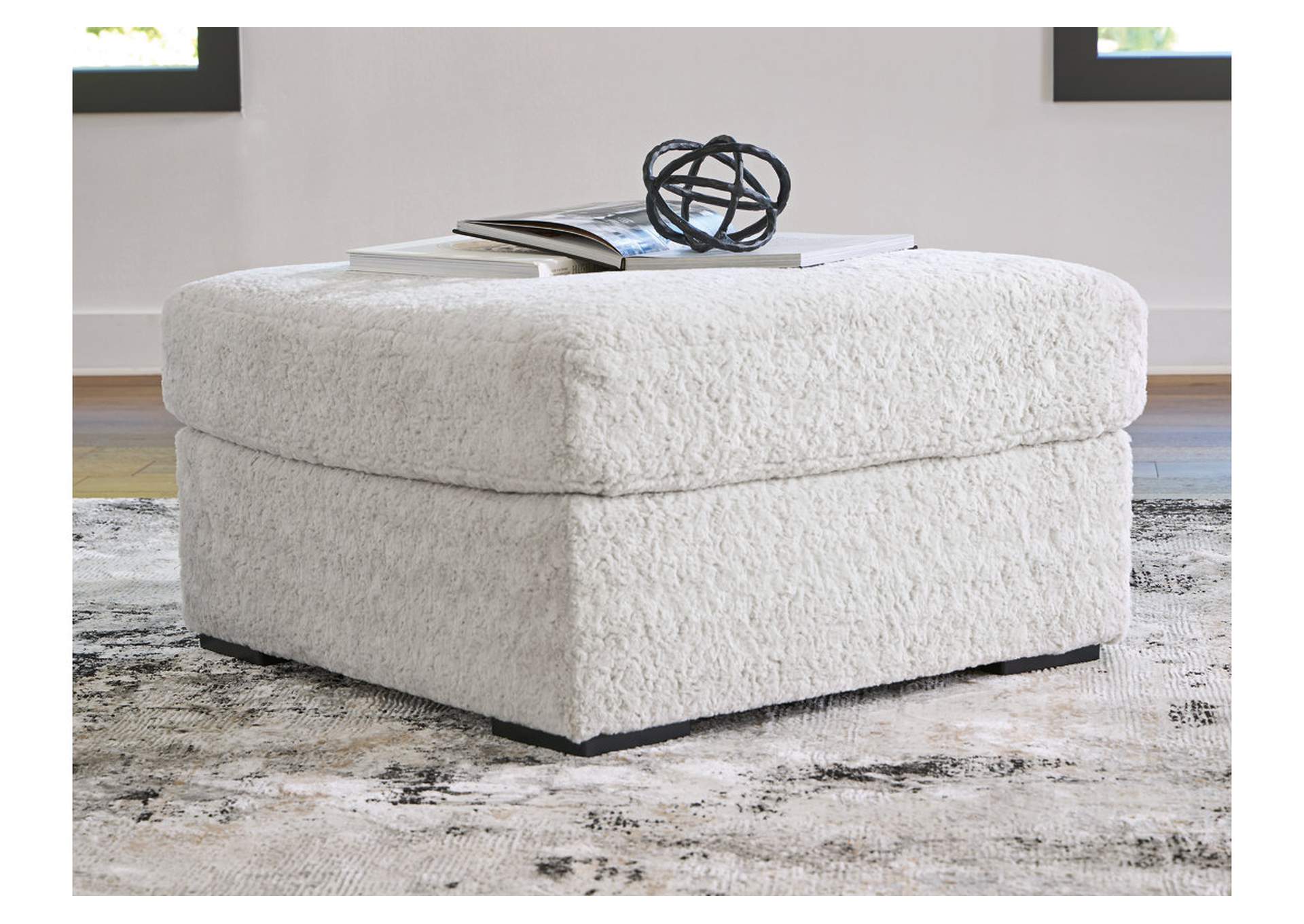 Cuddle Plush Oversized Accent Ottoman image 3