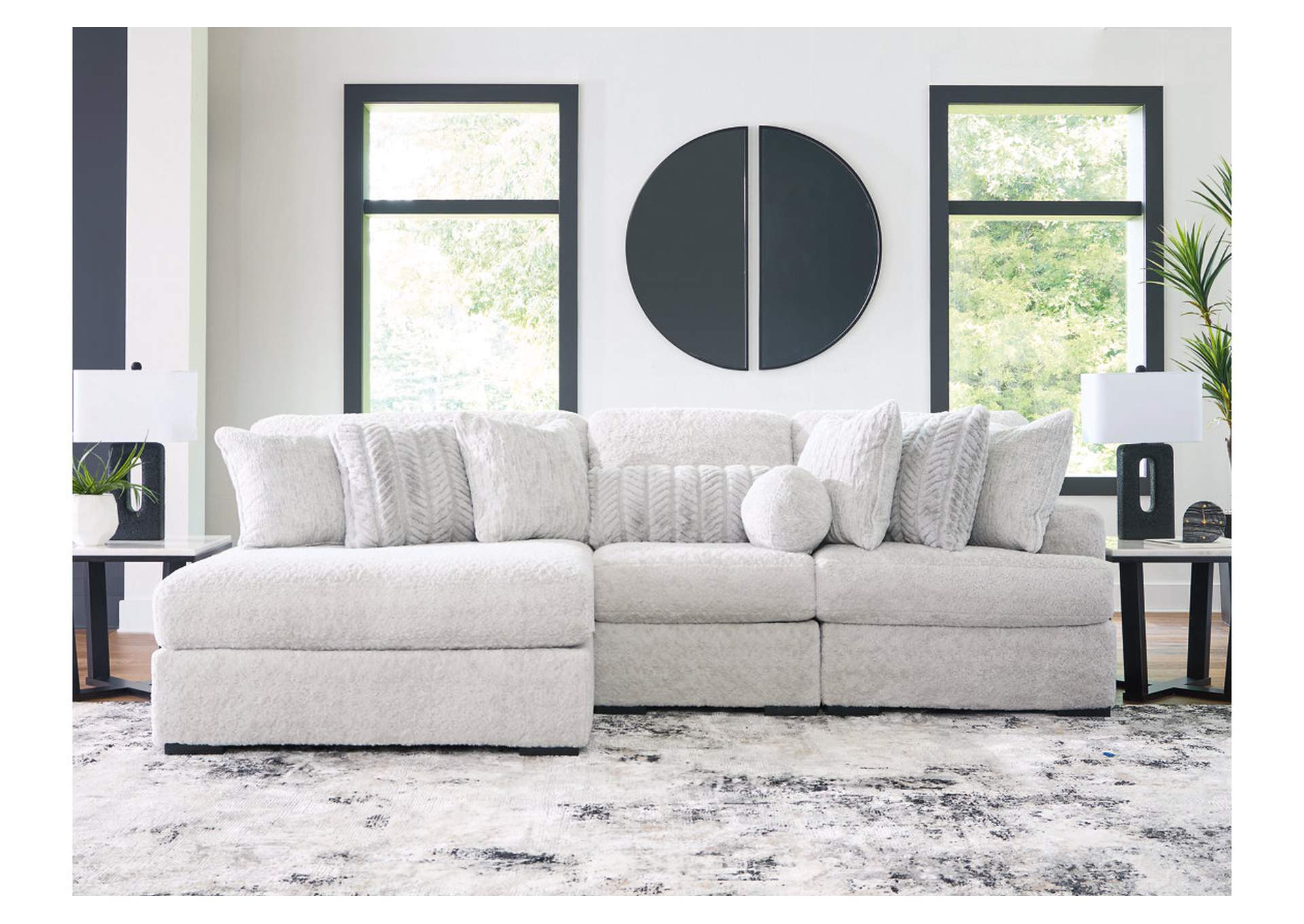 Cuddle Plush 3-Piece Sectional with Chaise image 2
