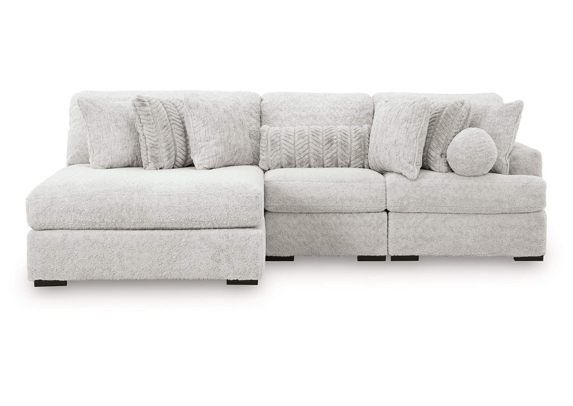 Cuddle Plush 3-Piece Sectional with Chaise image 4