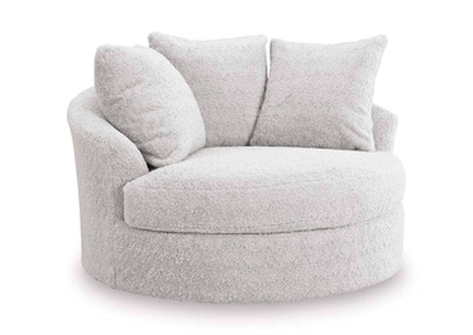Cuddle Plush Oversized Swivel Accent Chair image 7