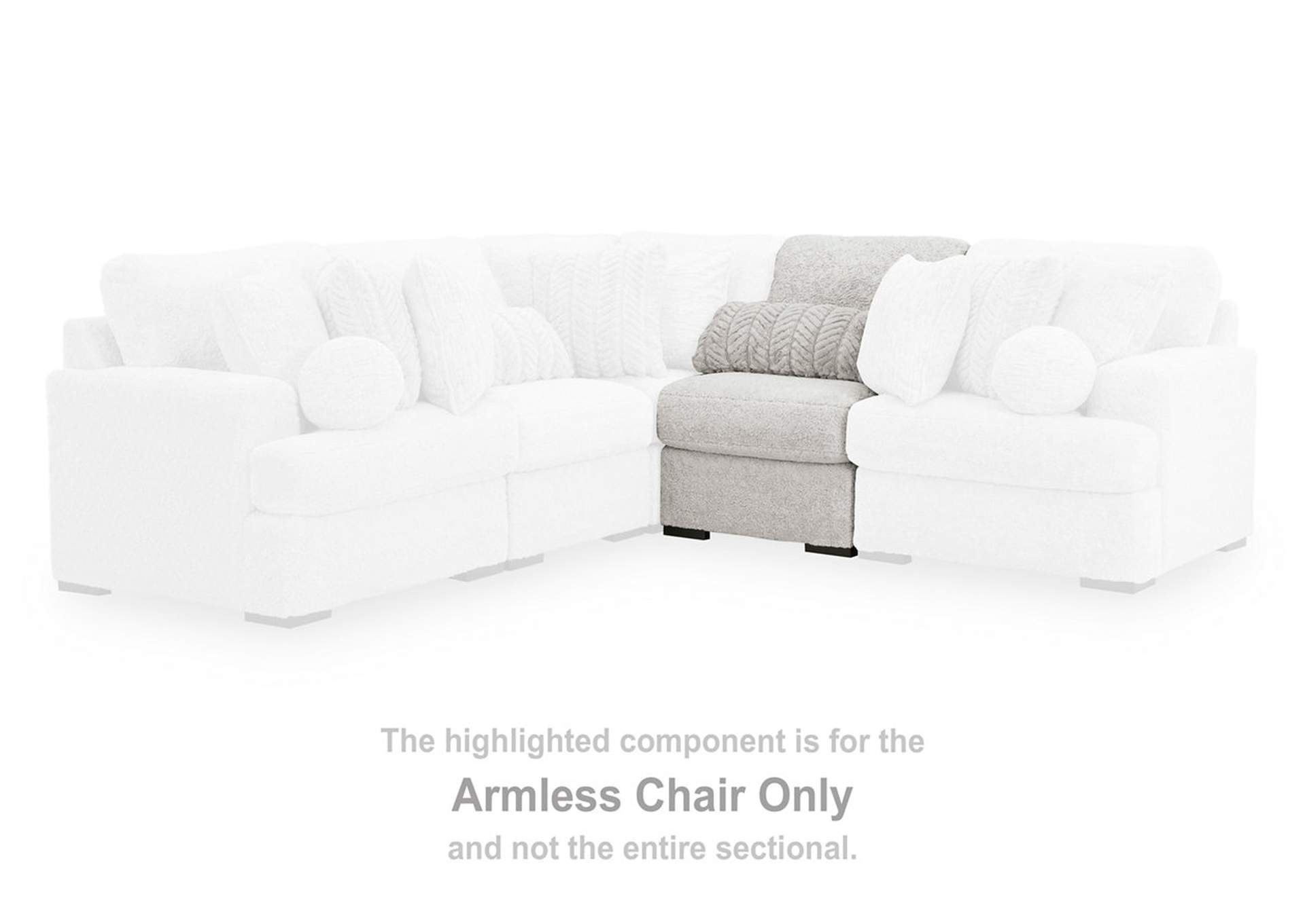 Cuddle Plush 6-Piece Sectional with Chaise image 5