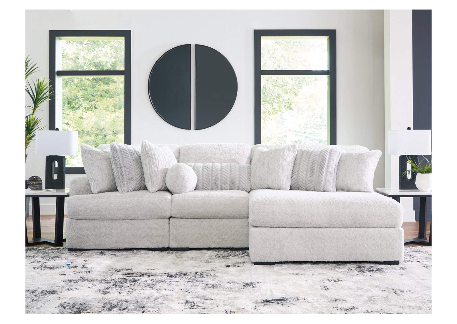 Cuddle Plush 3-Piece Sectional with Chaise image 2