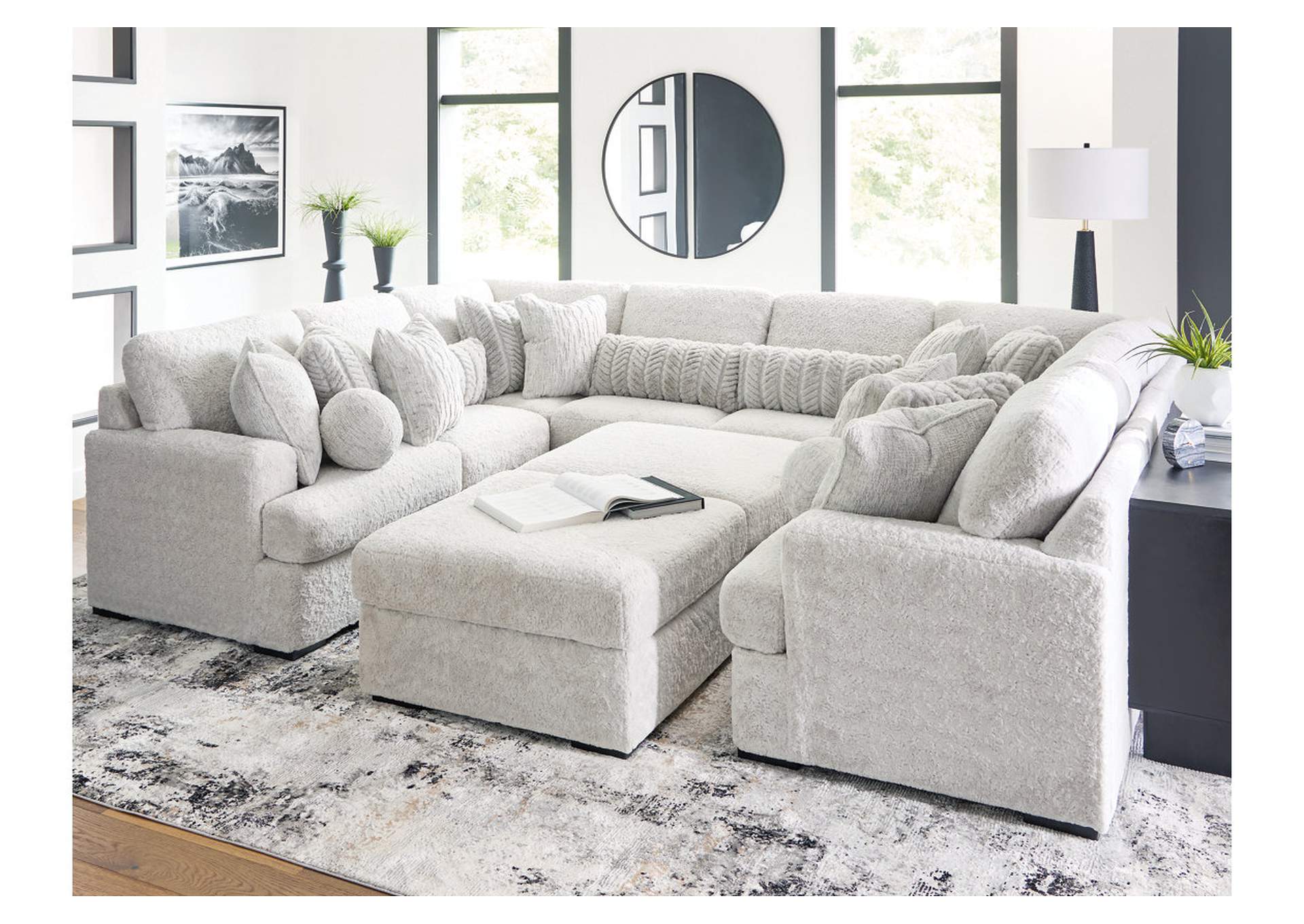 Cuddle Plush 10-Piece Sectional image 3