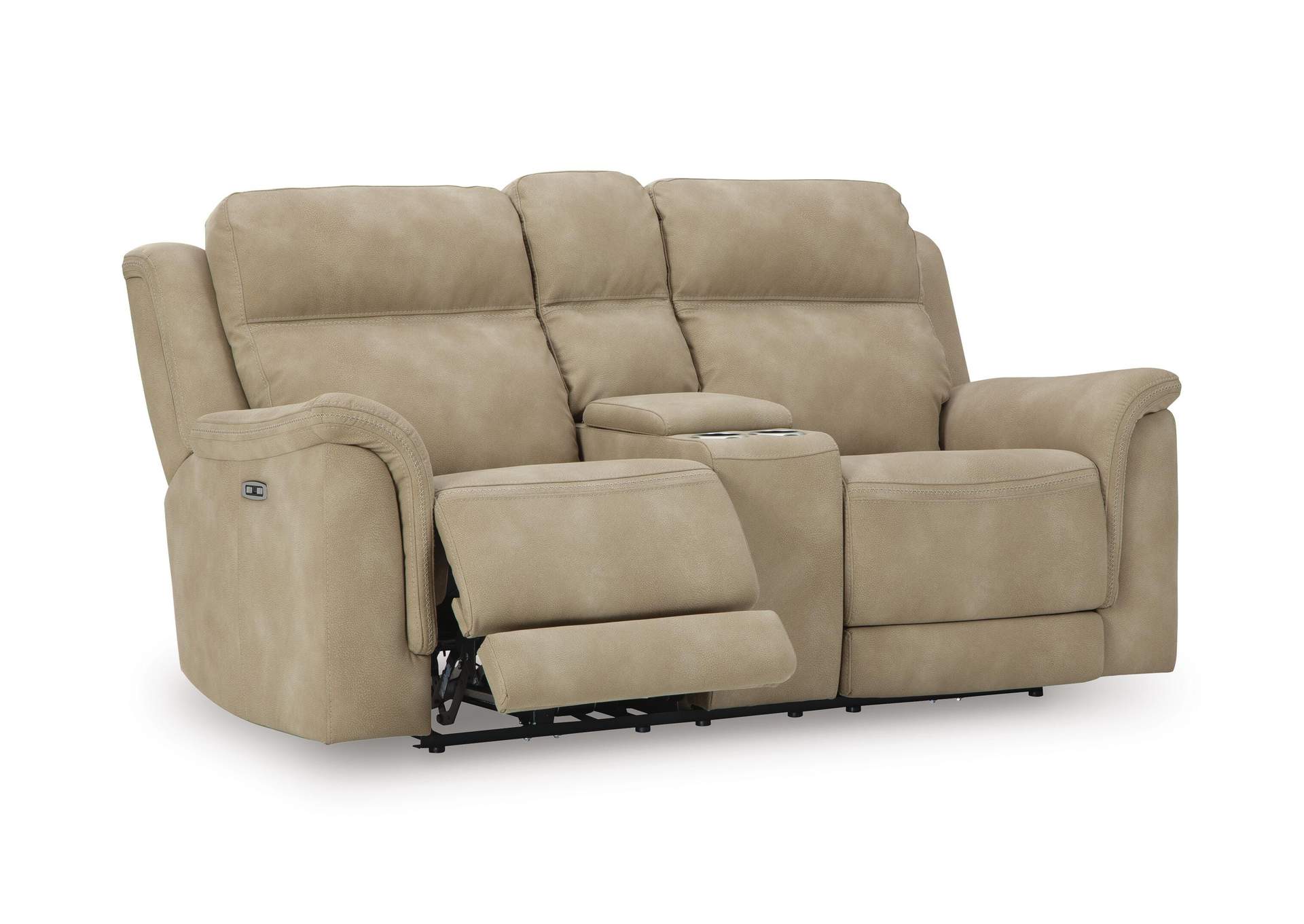 Next-Gen Durapella Power Reclining Loveseat with Console image 12