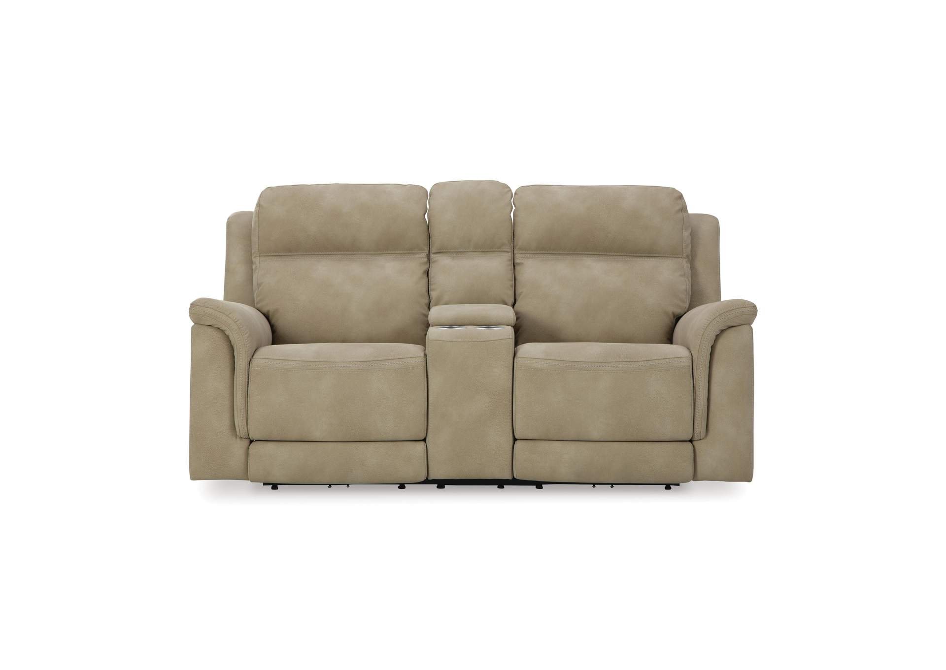Next-Gen Durapella Power Reclining Loveseat with Console image 7
