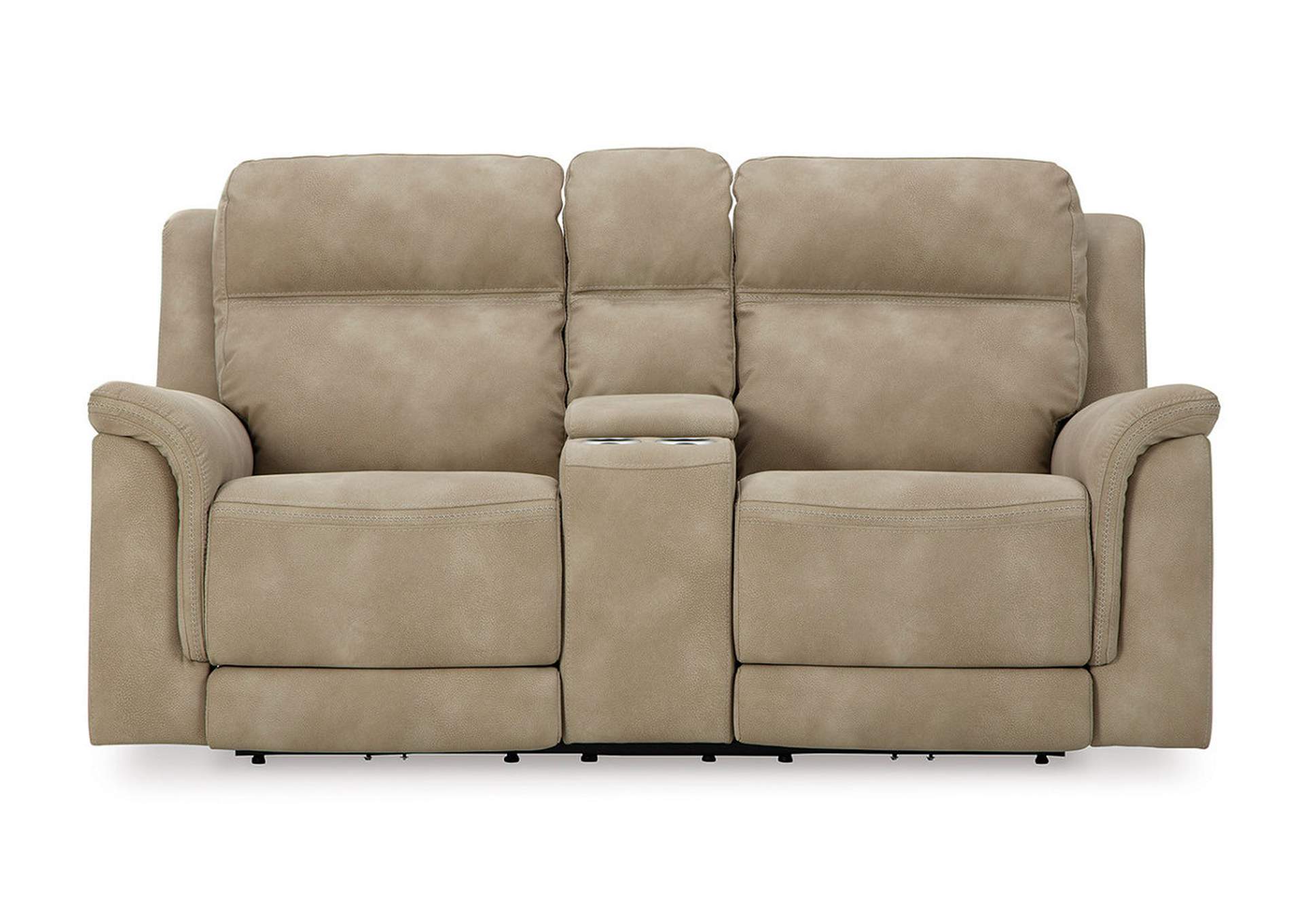Next-Gen DuraPella Power Reclining Loveseat with Console image 1