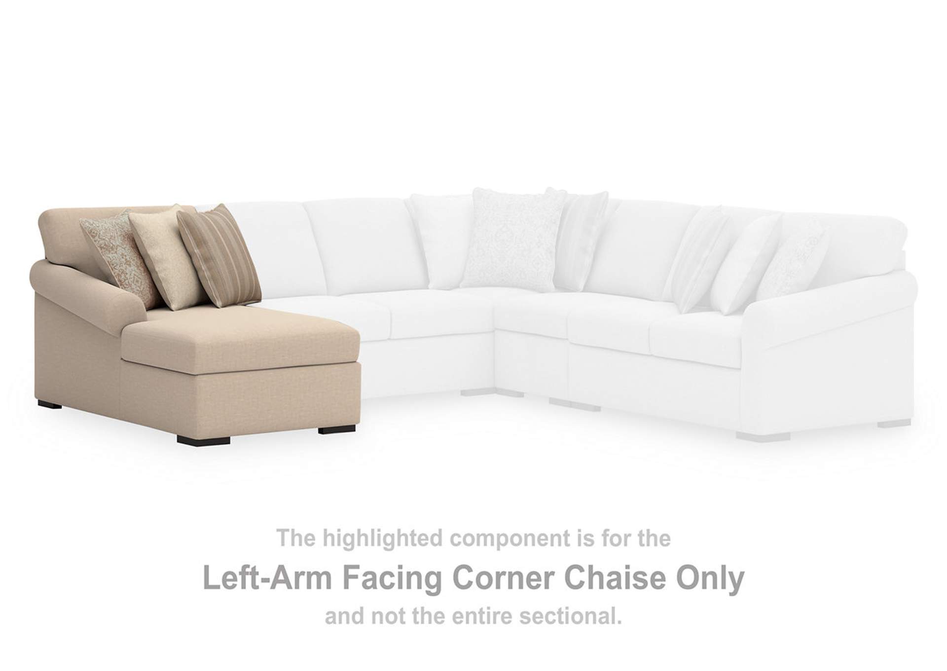 LadyMae 4-Piece Sectional with Chaise image 6
