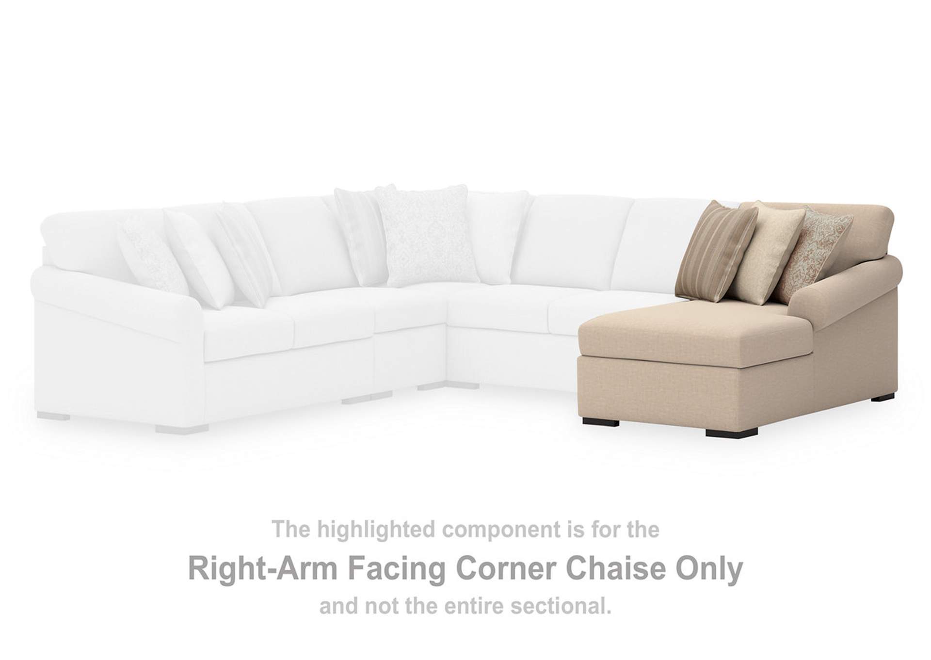 LadyMae 5-Piece Sectional with Chaise image 2