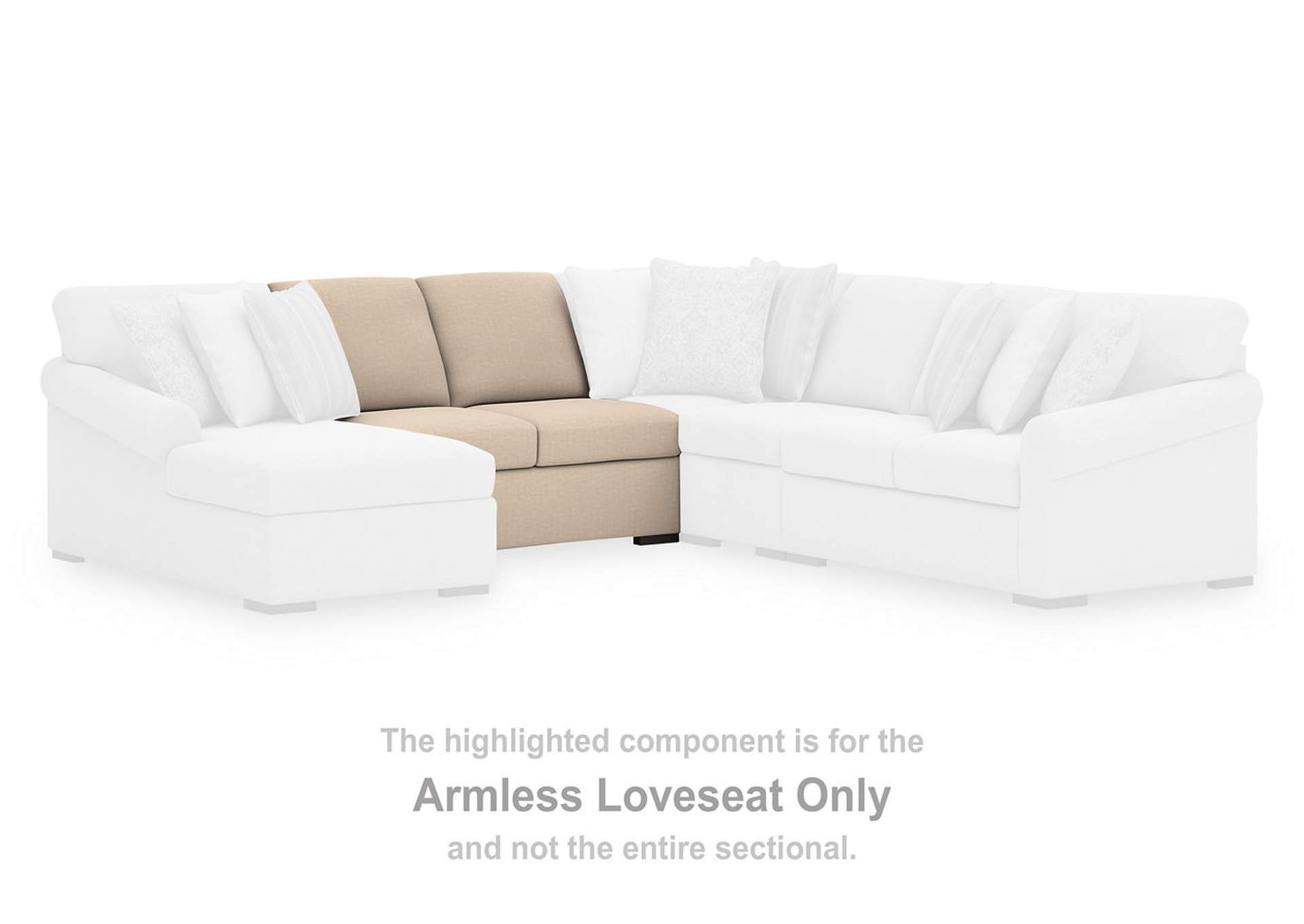 LadyMae 4-Piece Sectional with Chaise image 7