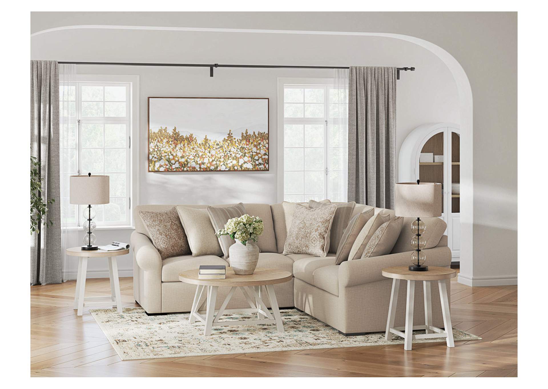 LadyMae 3-Piece Sectional image 8