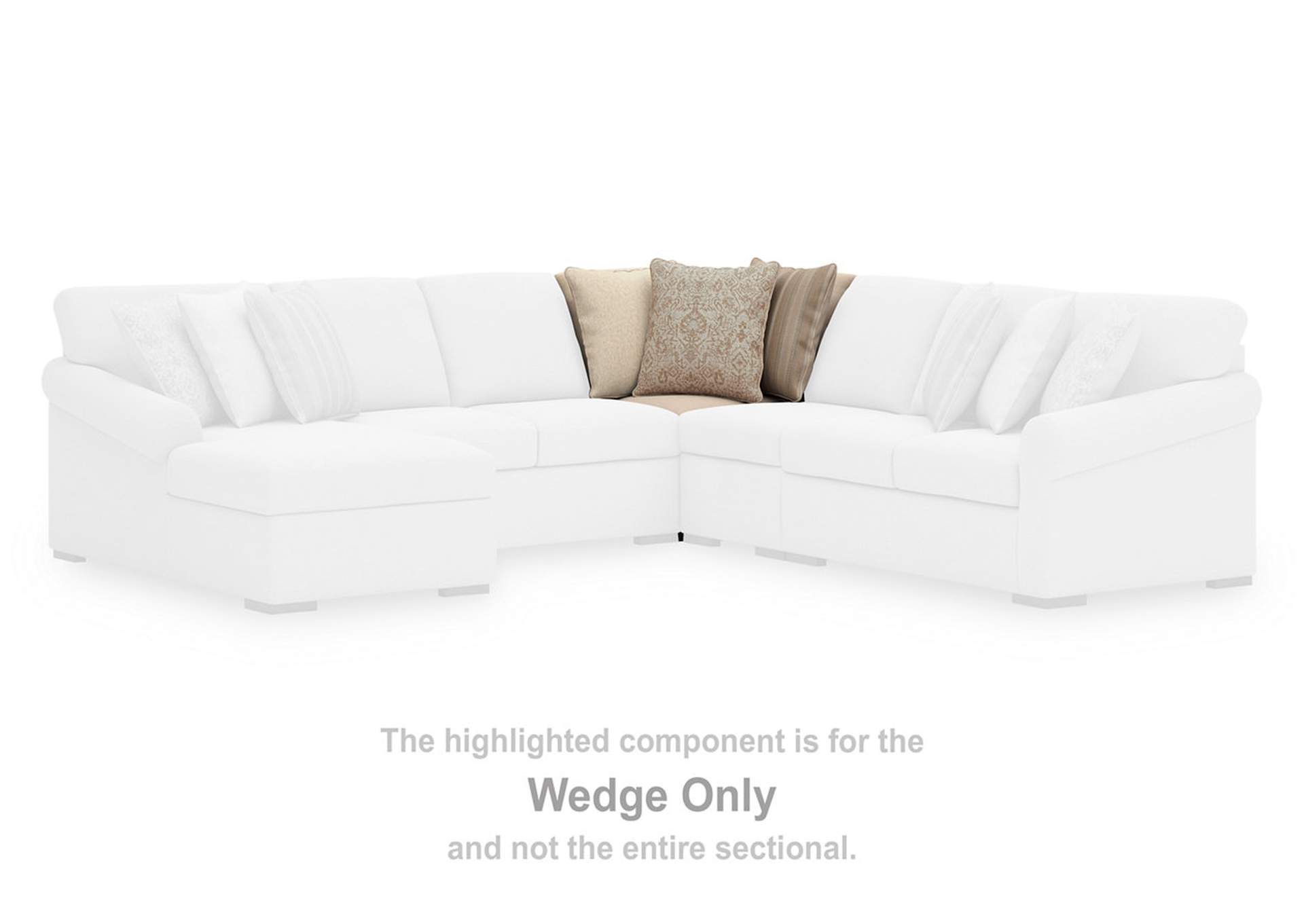 LadyMae 5-Piece Sectional with Chaise image 6