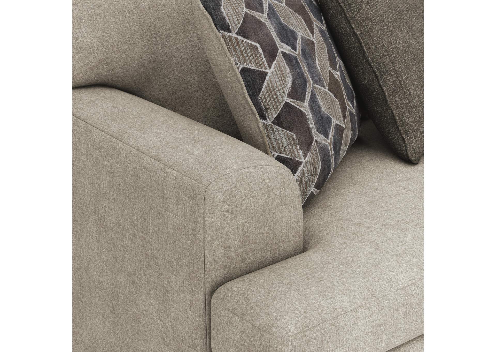 Stonemeade Sofa Chaise, Chair, and Ottoman image 9